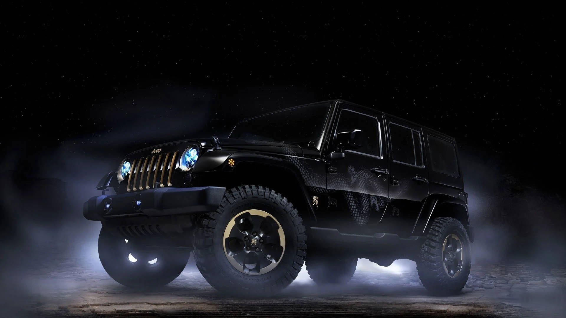 Black Jeep Wallpaper