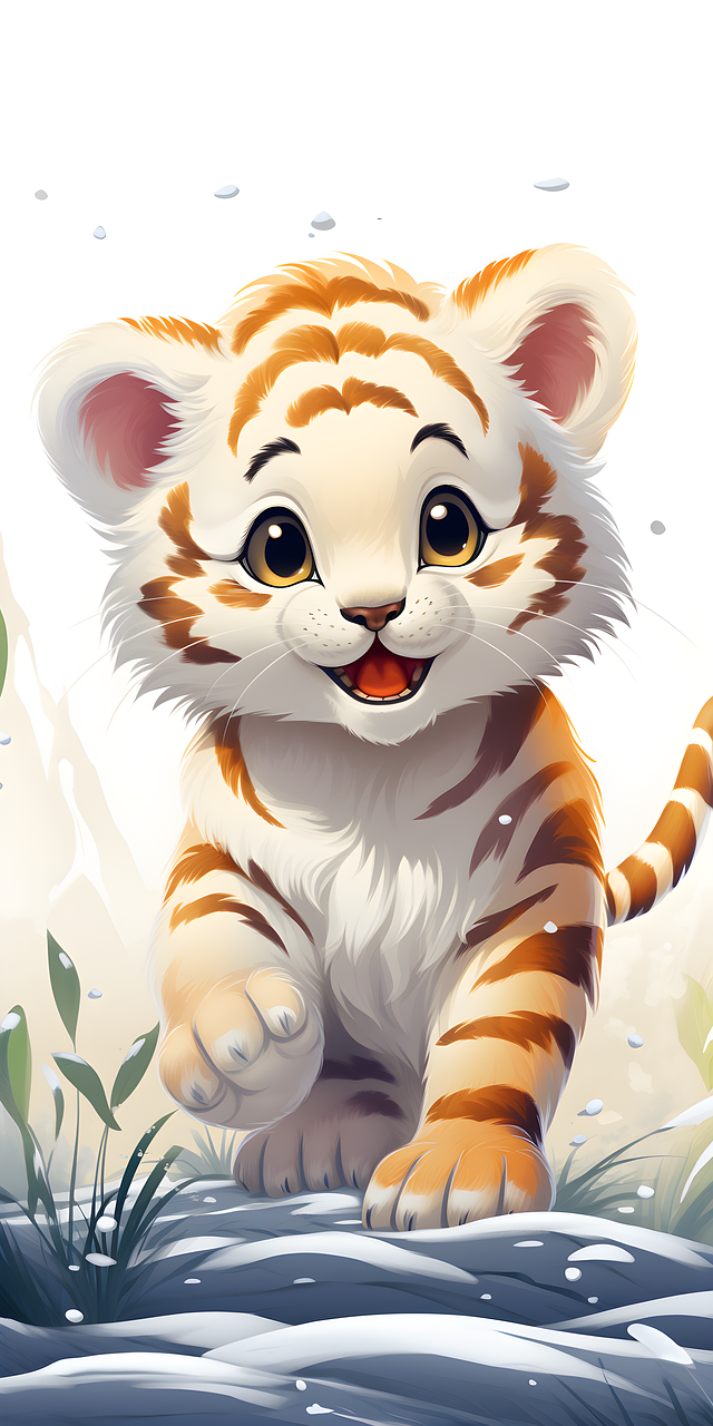 Download Tiger Wildlife Nature Royalty Free Stock Illustration Image