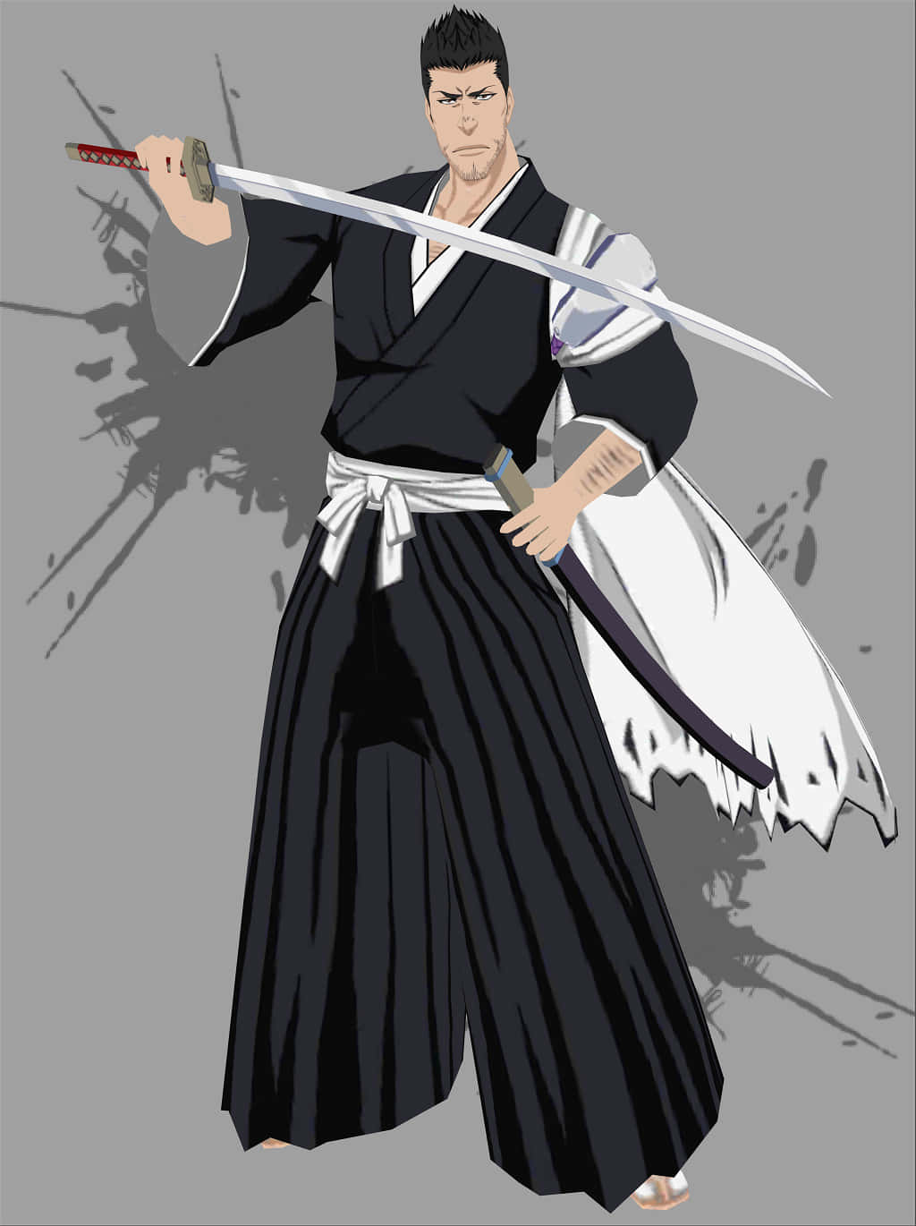 Download Isshin Kurosaki Prepared To Fight Wallpaper