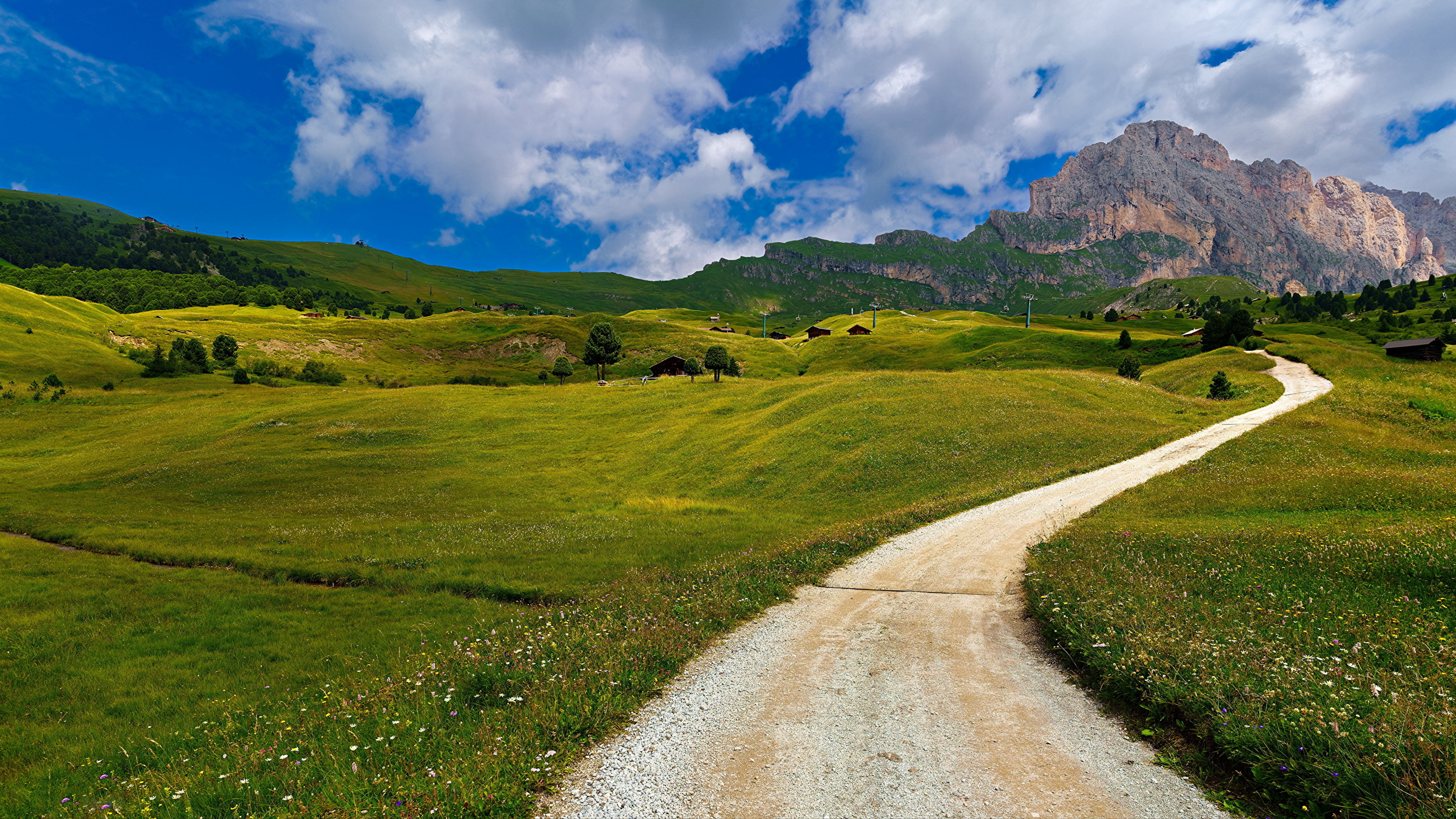Picture Alps Italy Trentino Alto Adige Nature Mountains 2560x1440
