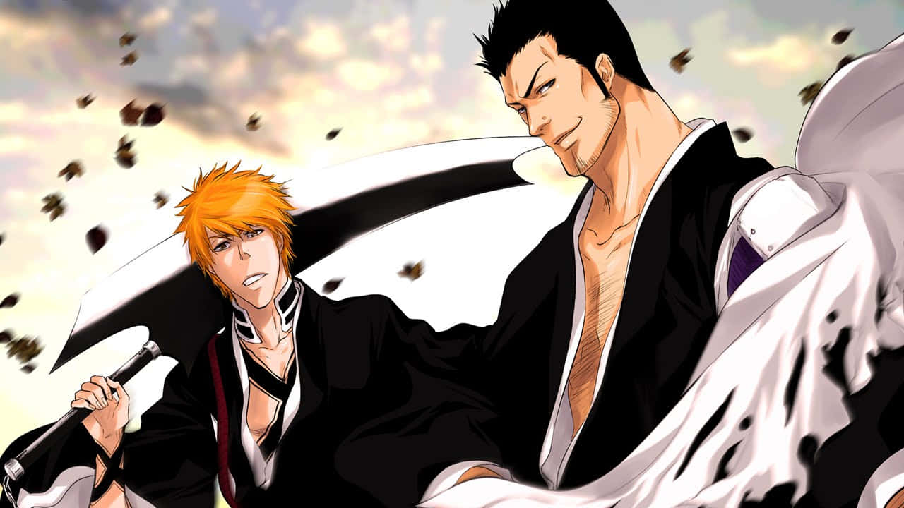 Download Isshin Kurosaki- The Powerhouse from Bleach Wallpaper