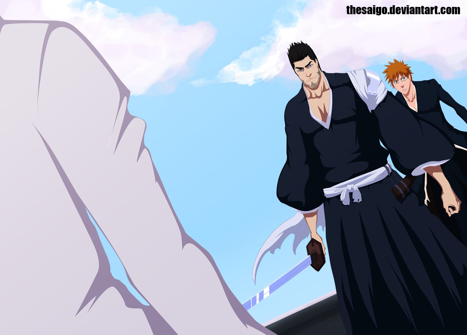Download Isshin Kurosaki wallpaper for mobile phone, free Isshin Kurosaki HD picture