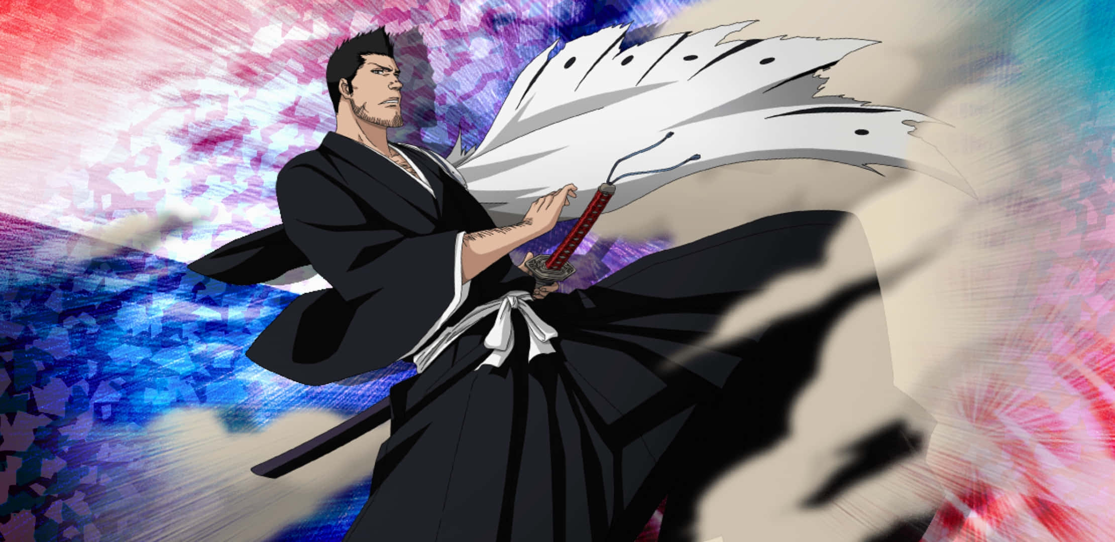 Download A powerful Soul Reaper: Isshin Kurosaki Wallpaper
