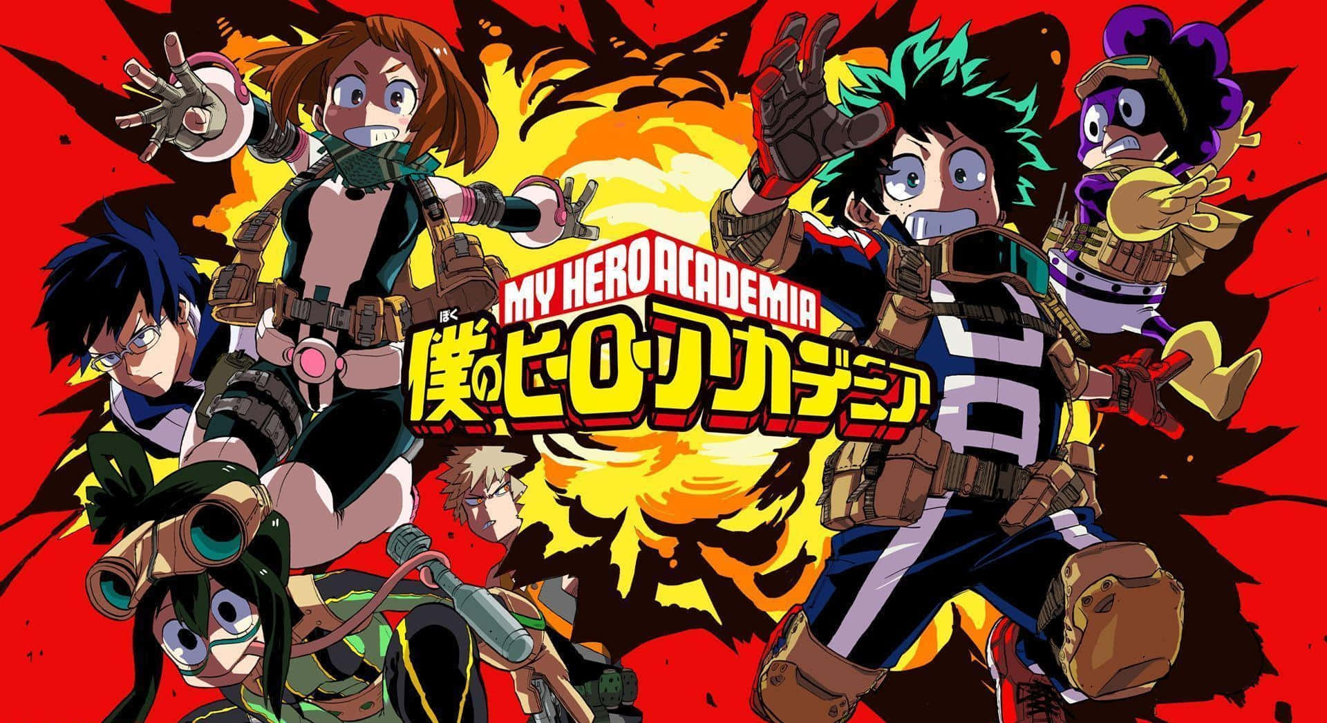My Hero Academia iPad Background