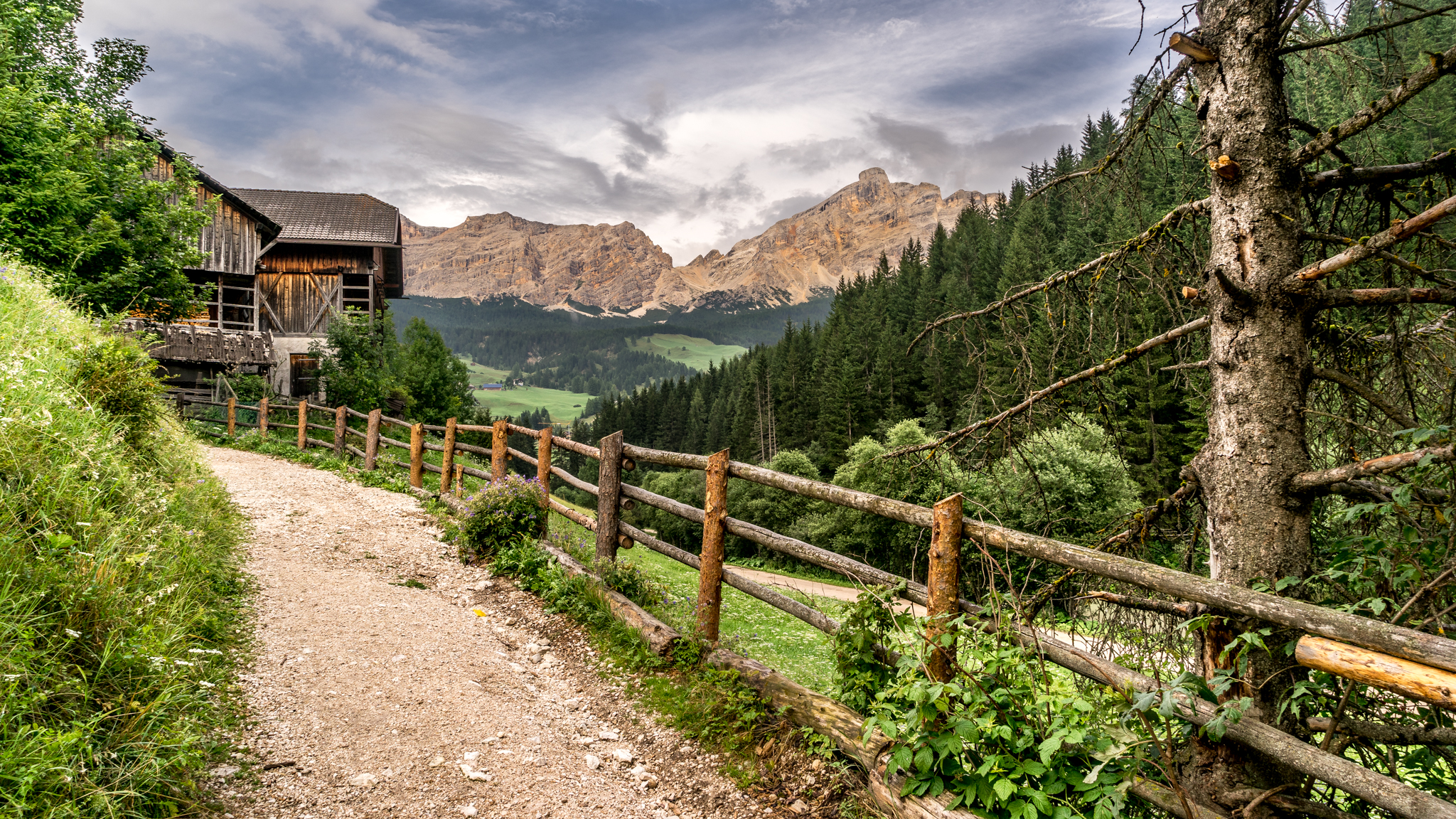 Panorama In La Villa, Trentino Alto Adige