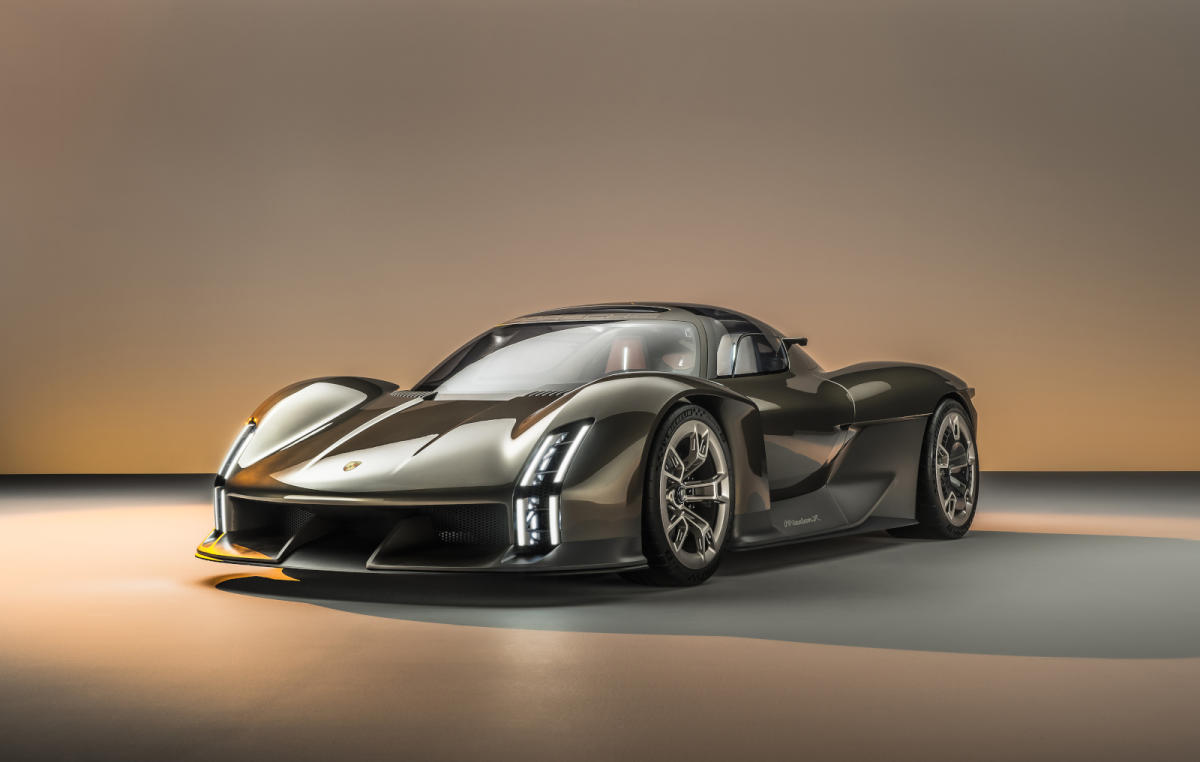 Porsche's Mission X concept offers a glimpse at its electric super car future