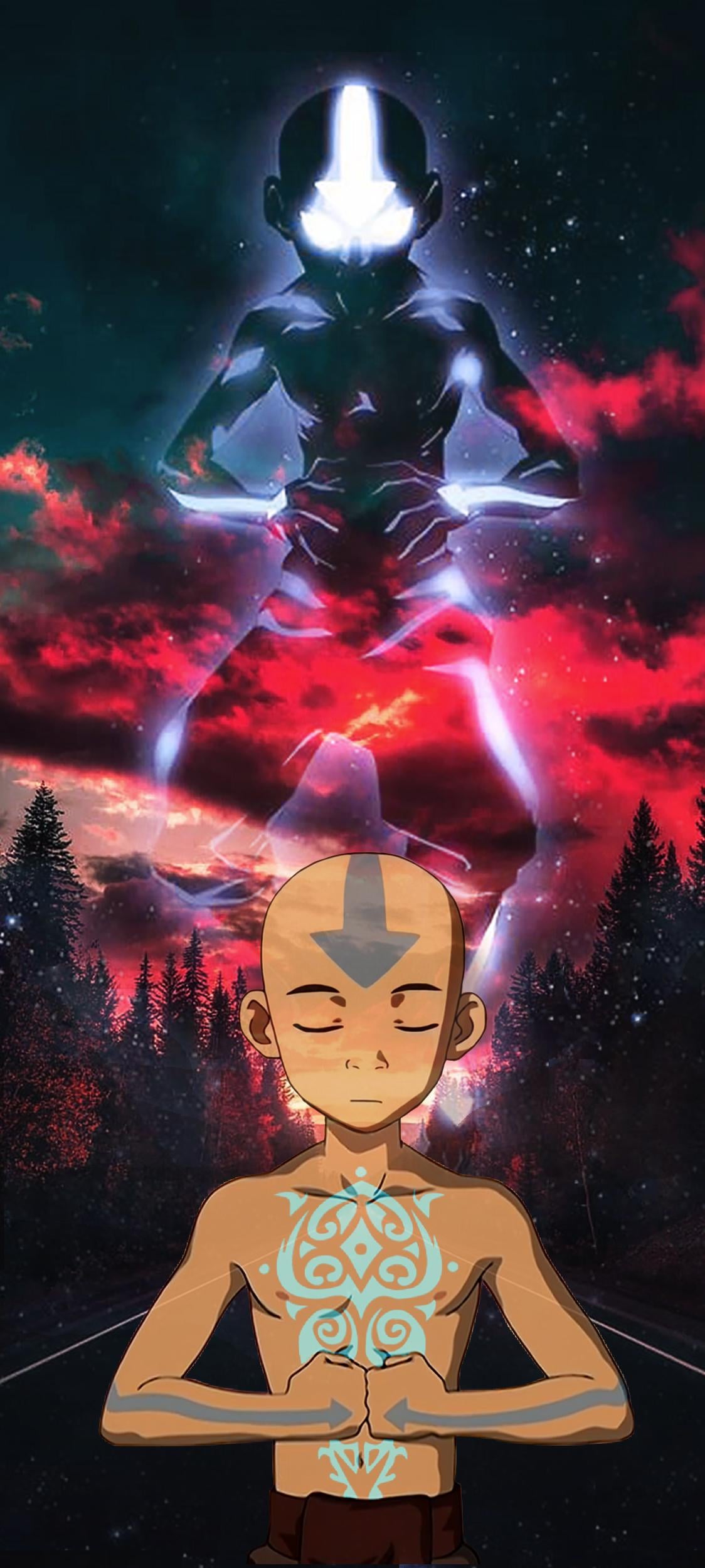 Aang wallpaper updated without hair