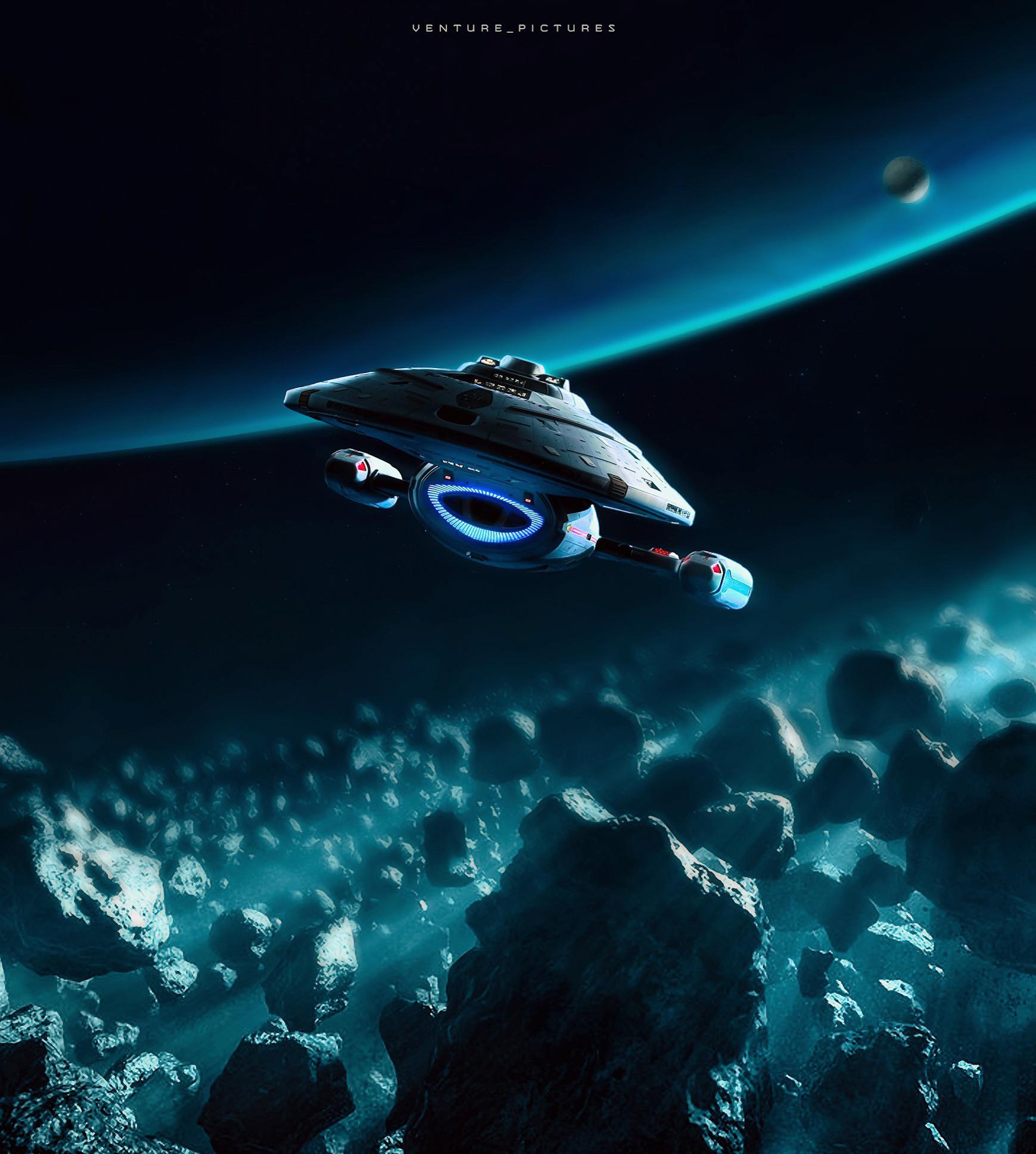 USS Voyager artwork I made :)