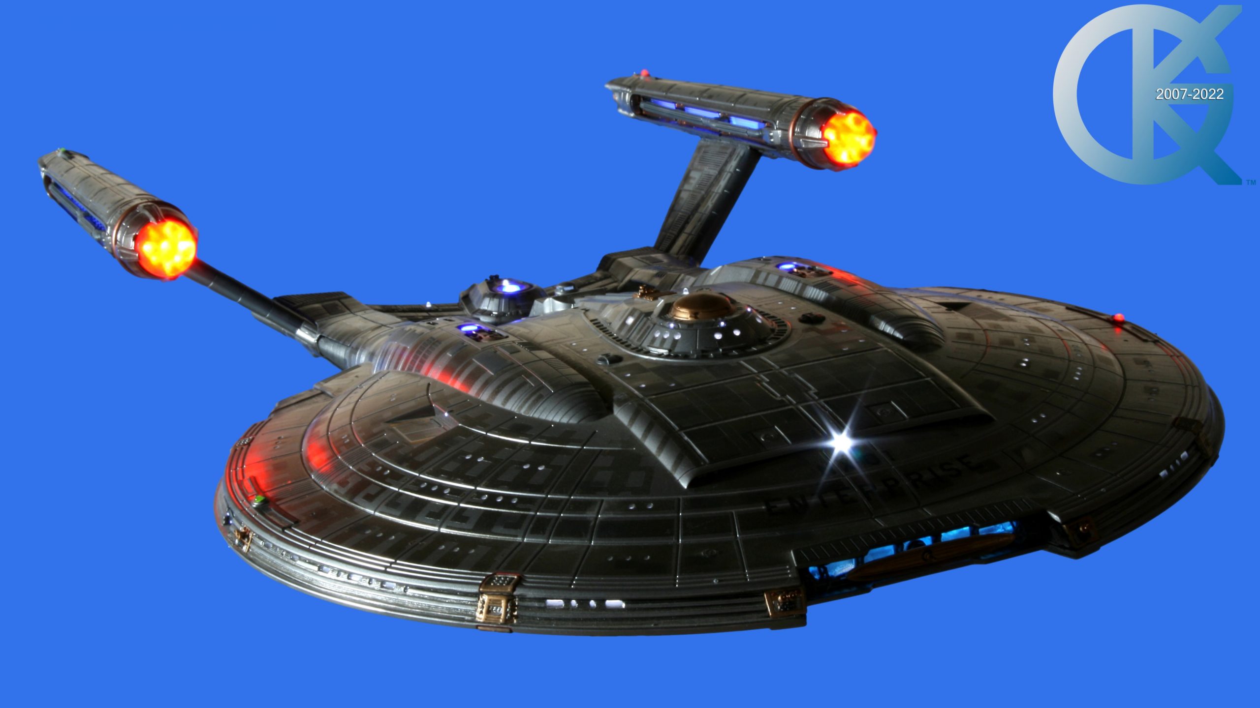 1:350 (Over 25 Inch) Enterprise NX 01 Miniature Replica From Star Trek: ENTERPRISE