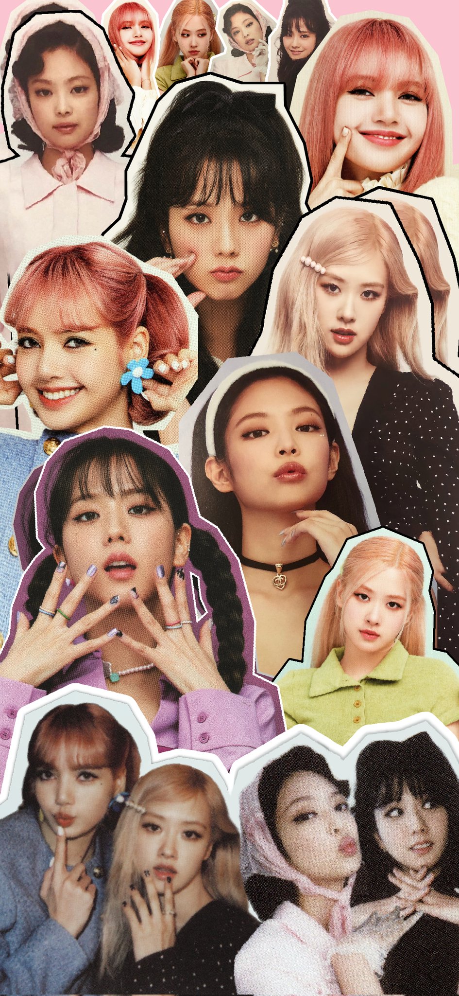 Gg Lockscreens (slow) Wallpaper Lockscreen. extended Long & Short Sizes #BLACKPINK #블랙핑크