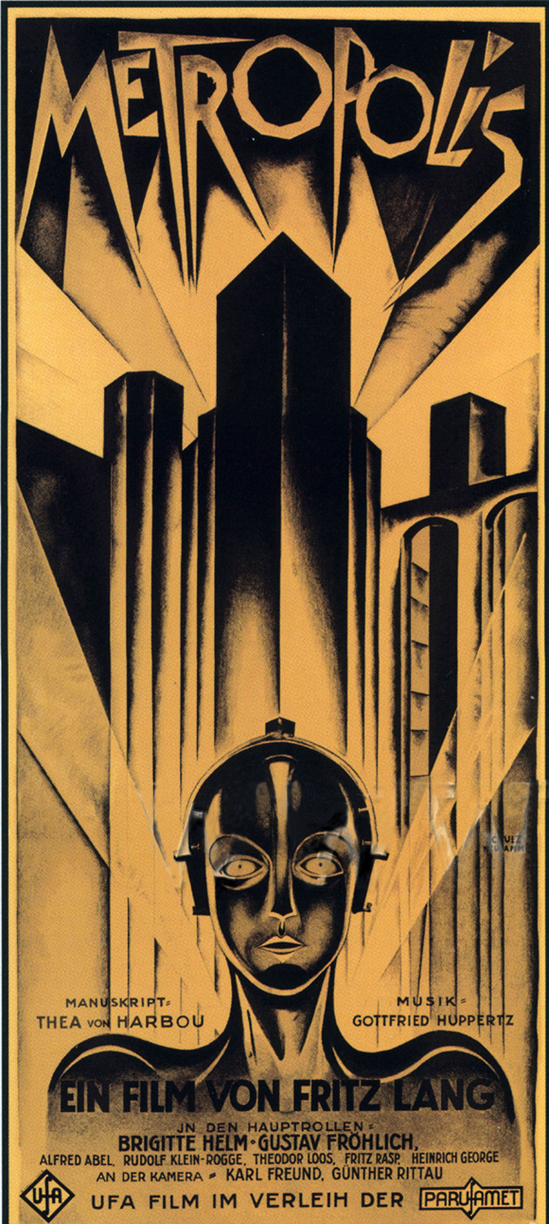 Metropolis ⋆ Retro Movie PosterRetro Movie Poster