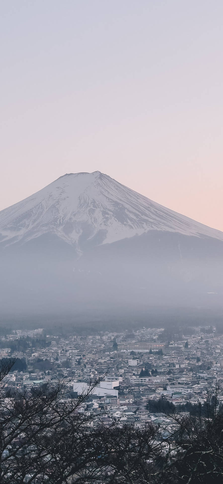 Download Japanese Aesthetic iPhone Famous Mt. Fuji Wallpaper