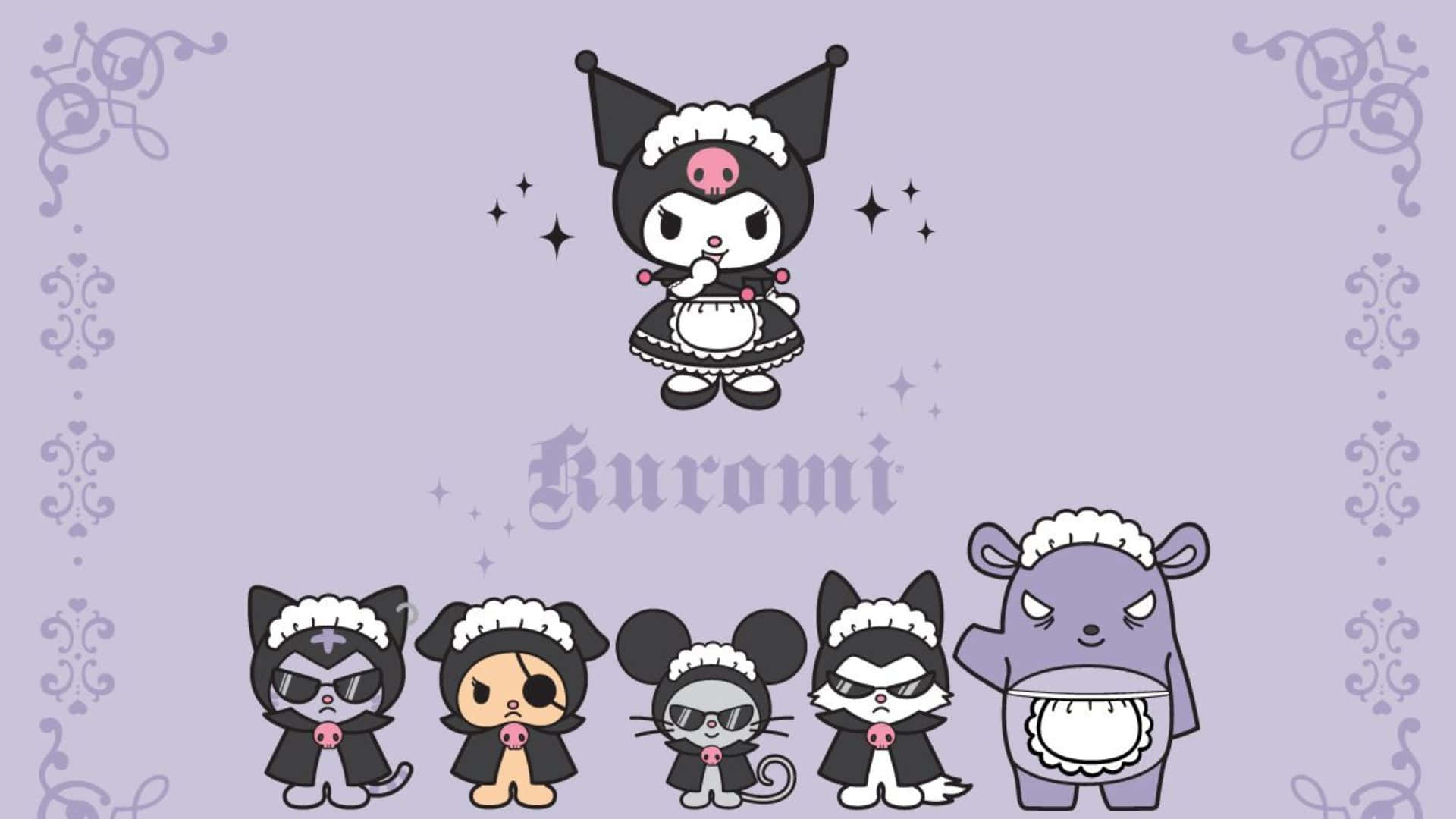 Kuromi Halloween Wallpaper