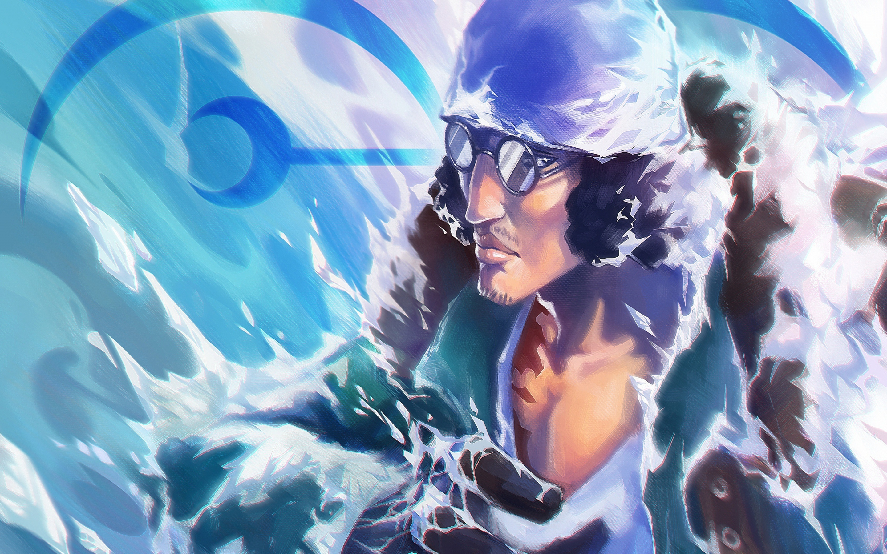 Download wallpaper 2880x1800 kuzan, one piece, anime, mac pro retaia 2880x1800 HD background, 3296