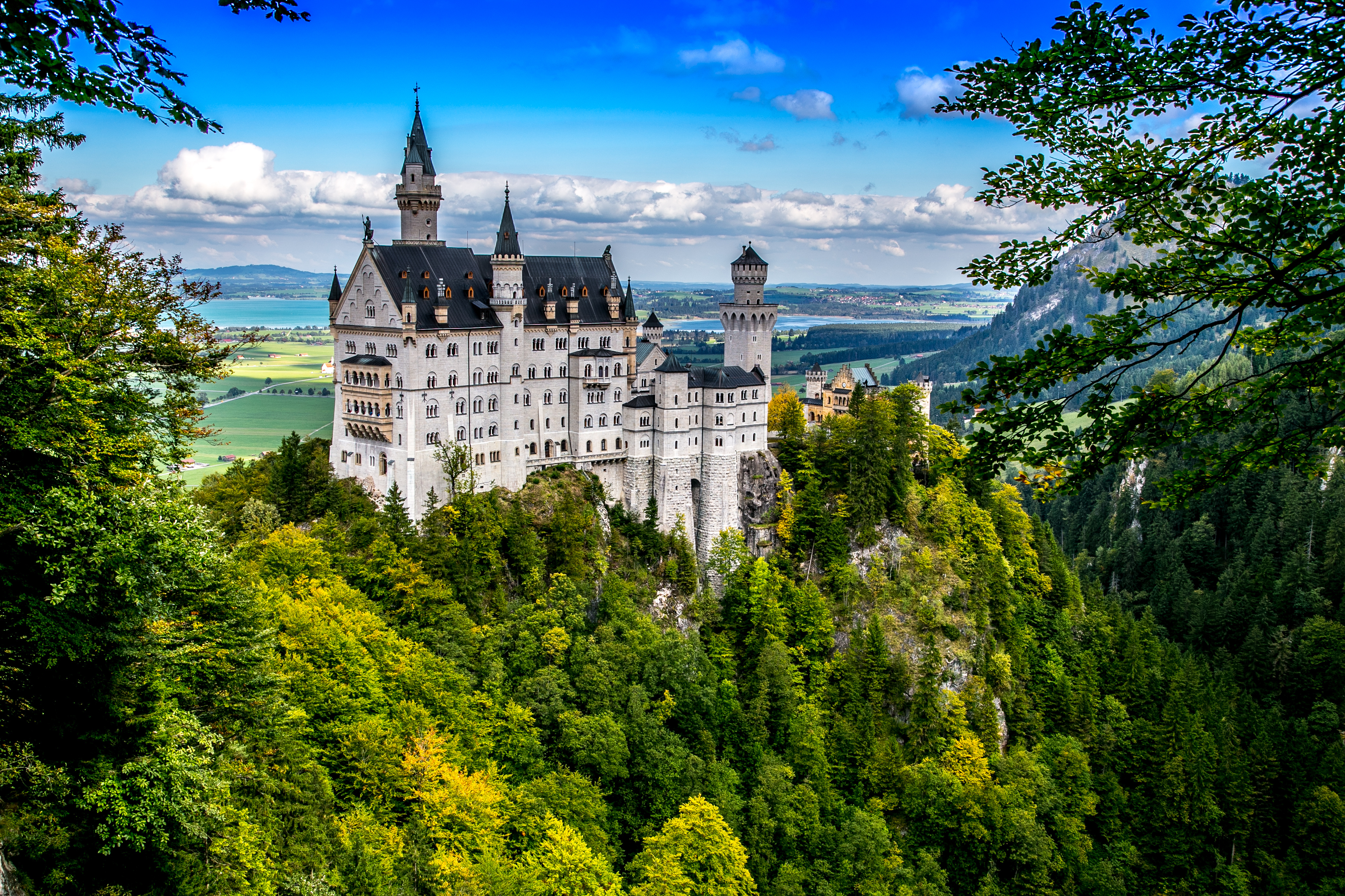 Man Made Neuschwanstein Castle 4k Ultra HD Wallpaper