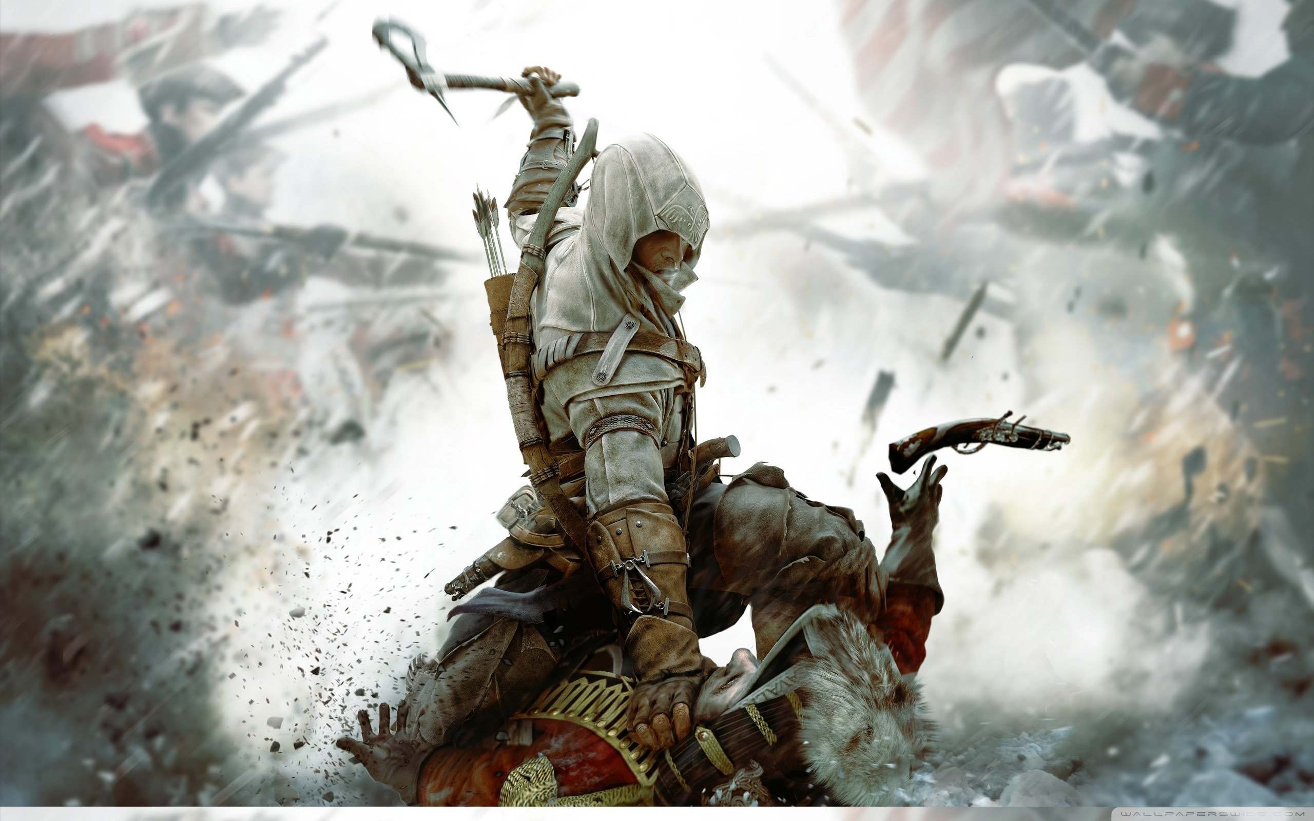 Assassins Creed III Ultra HD Desktop Background Wallpaper for 4K UHD TV