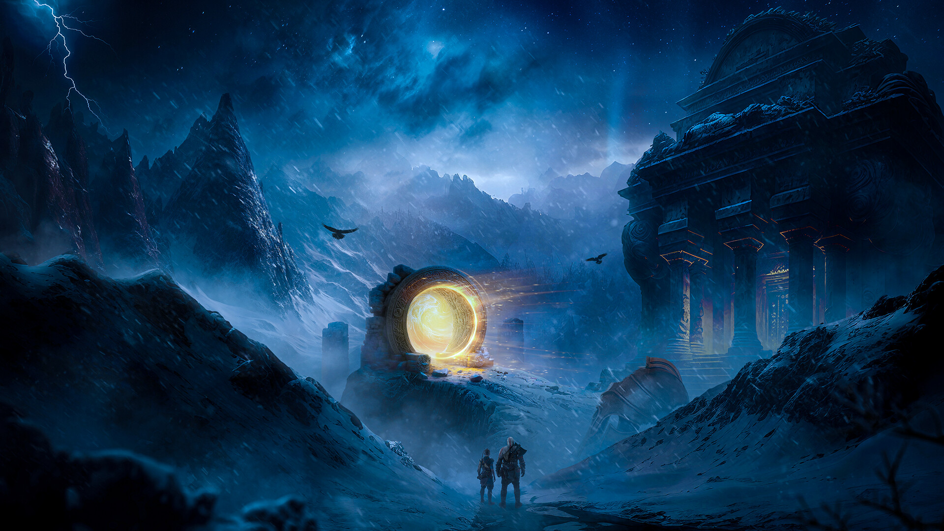 God of War: Ragnarök HD Wallpaper