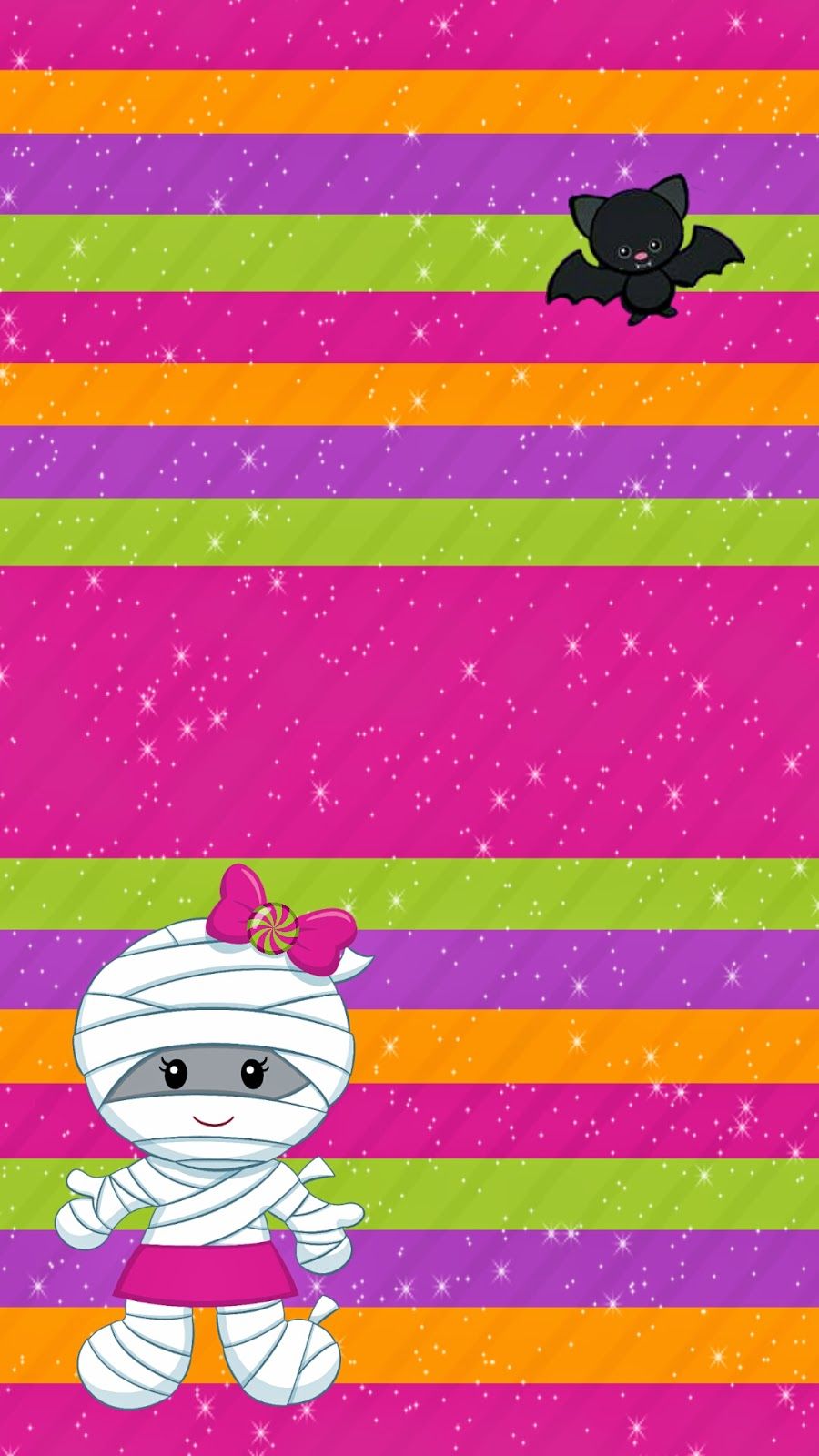 ♡NikkiBsDesignz♡: Cute Mummy Walls. Halloween wallpaper iphone, Halloween wallpaper, Halloween wallpaper iphone background