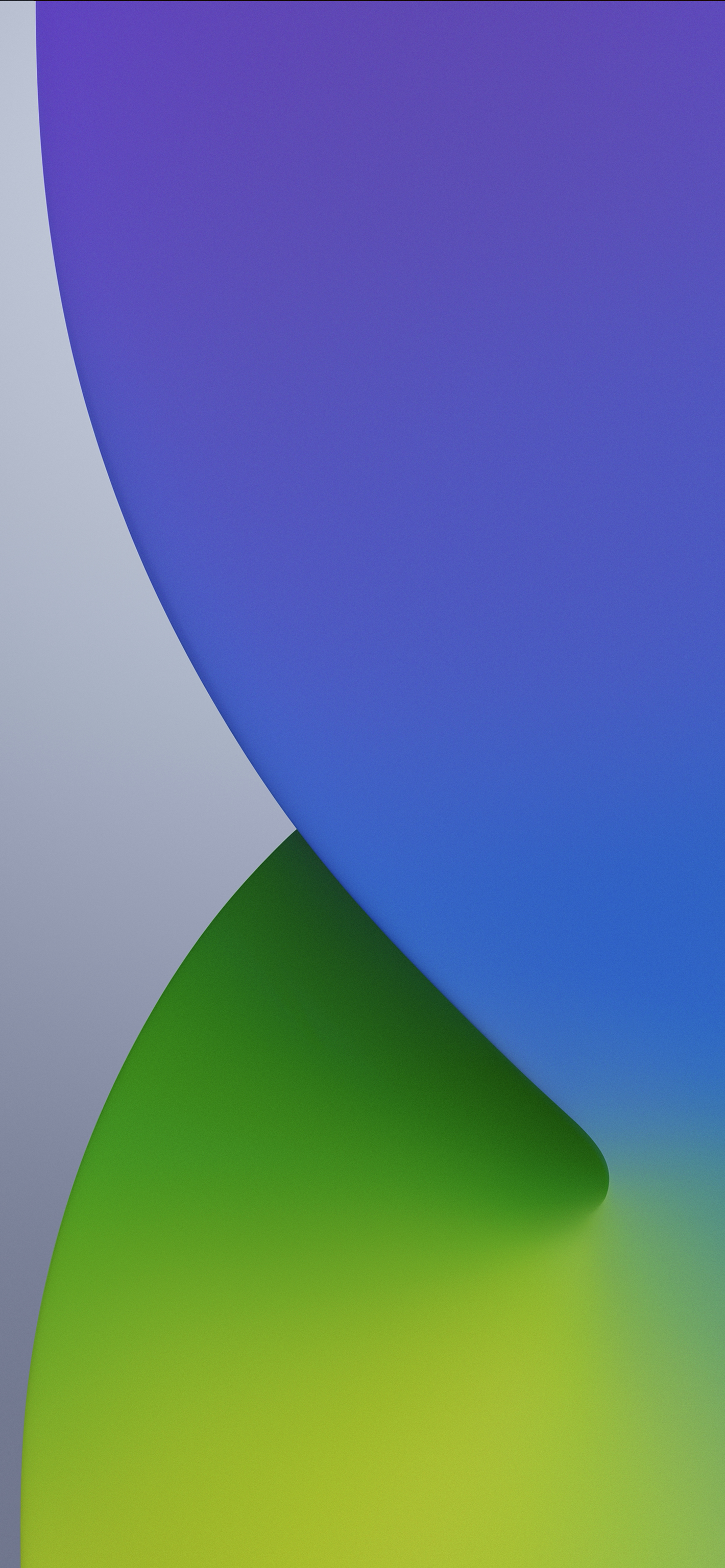 iOS 14 Cool Light Stock Official Wallpaper (Full Quality)