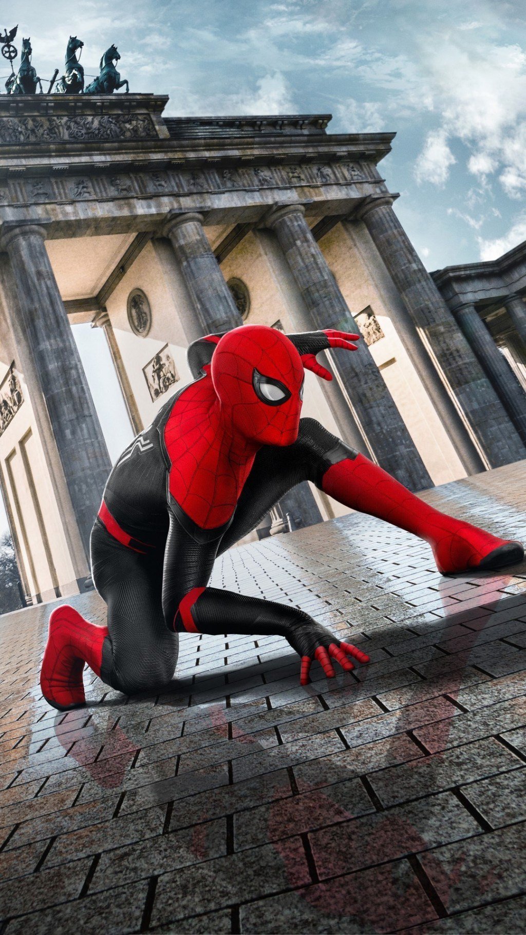 3D IPhone Wallpaper Spider Man Far From Home For IPhone
