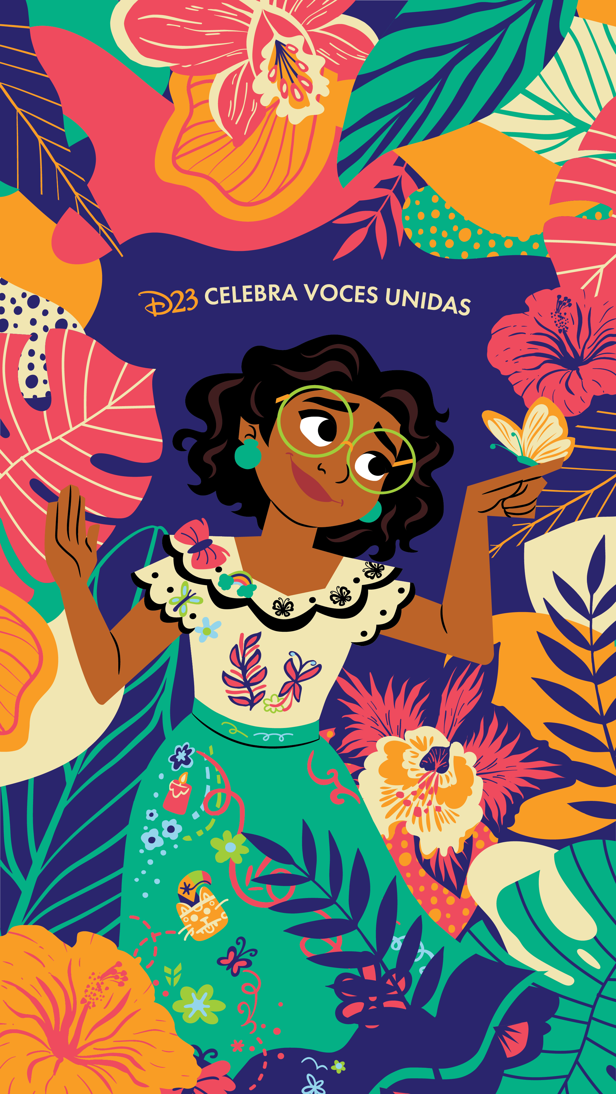 Hispanic Latino Heritage Month Background Encanto (1080x1920)