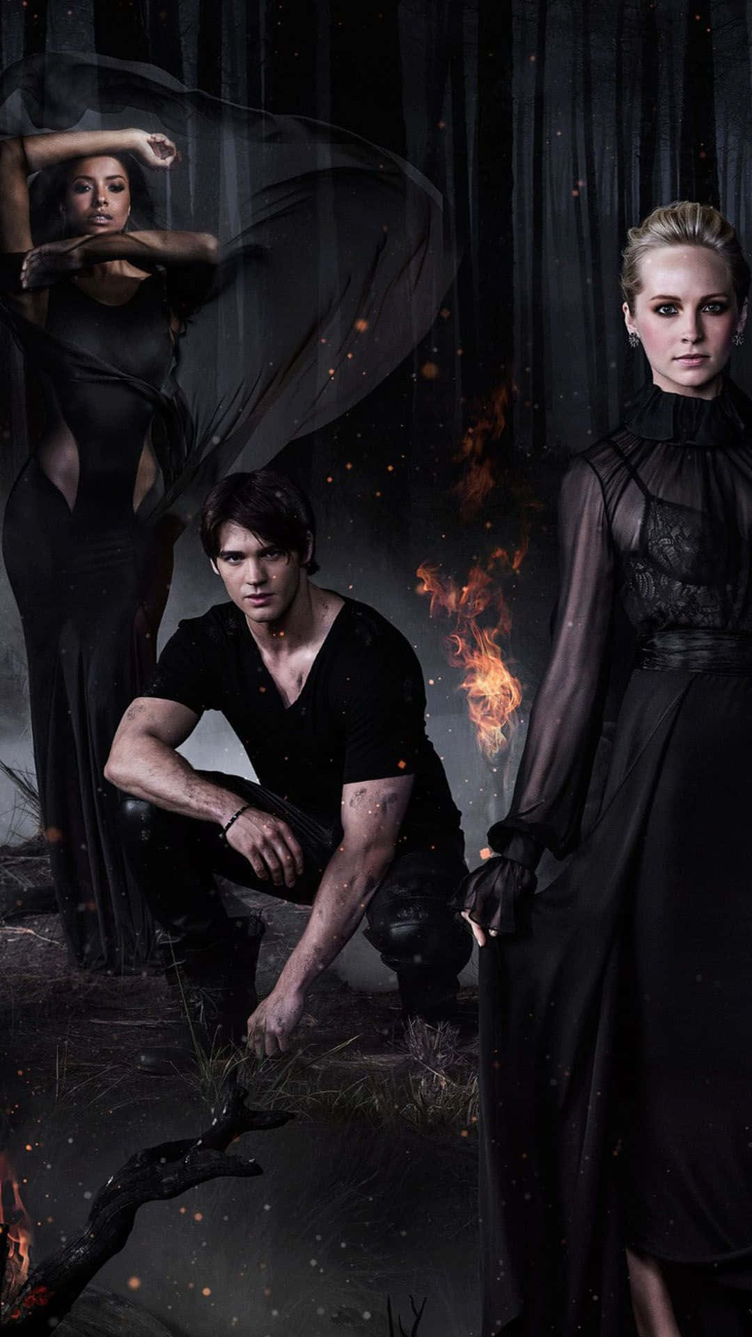 Download Side Characters The Vampire Diaries iPhone Wallpaper