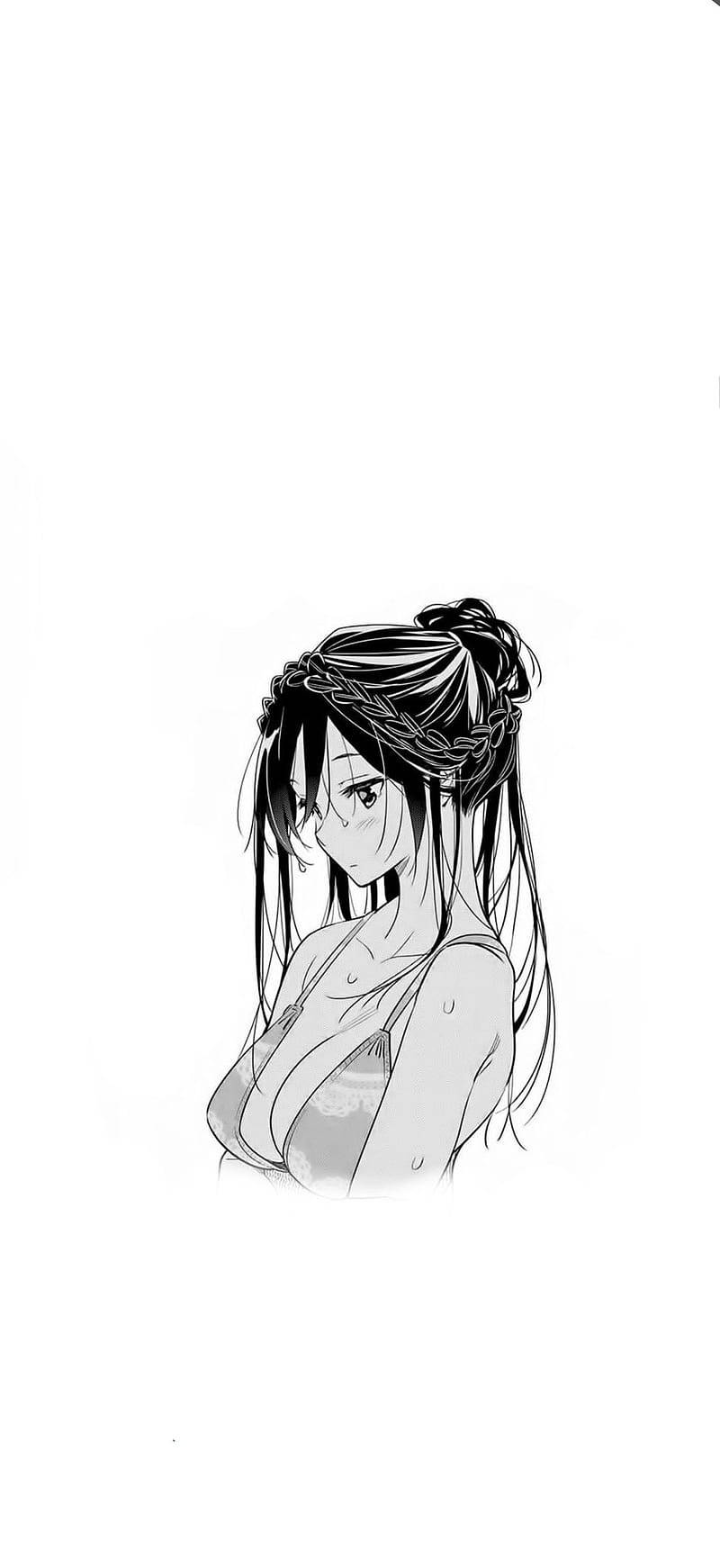Download Minimalist Anime Phone Chizuru Yukimura Wallpaper