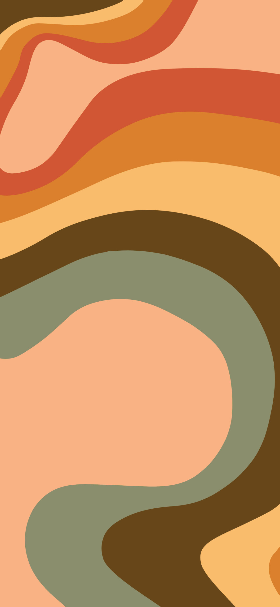 Hippie Liquid Lines Wallpaper