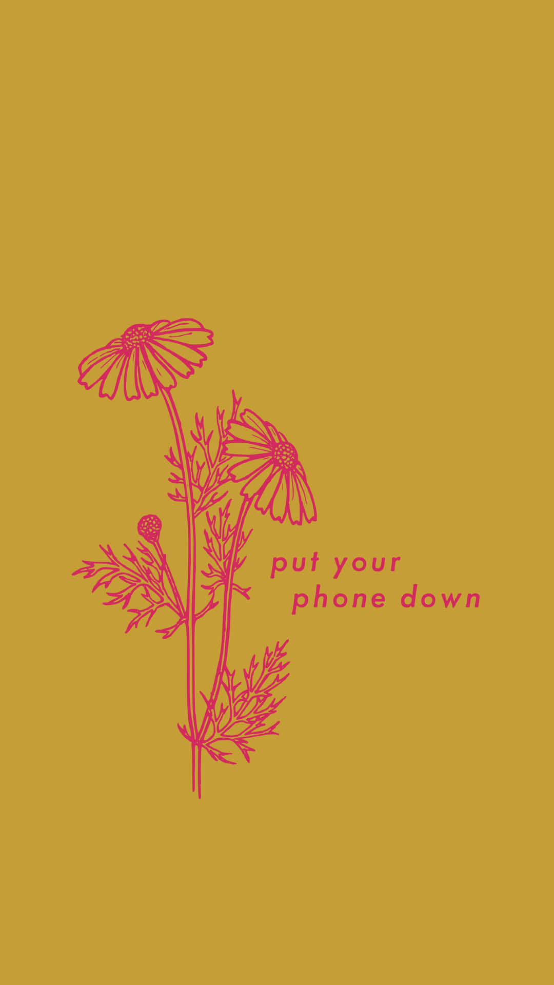 Download Disconnect and find your peace Wallpaper