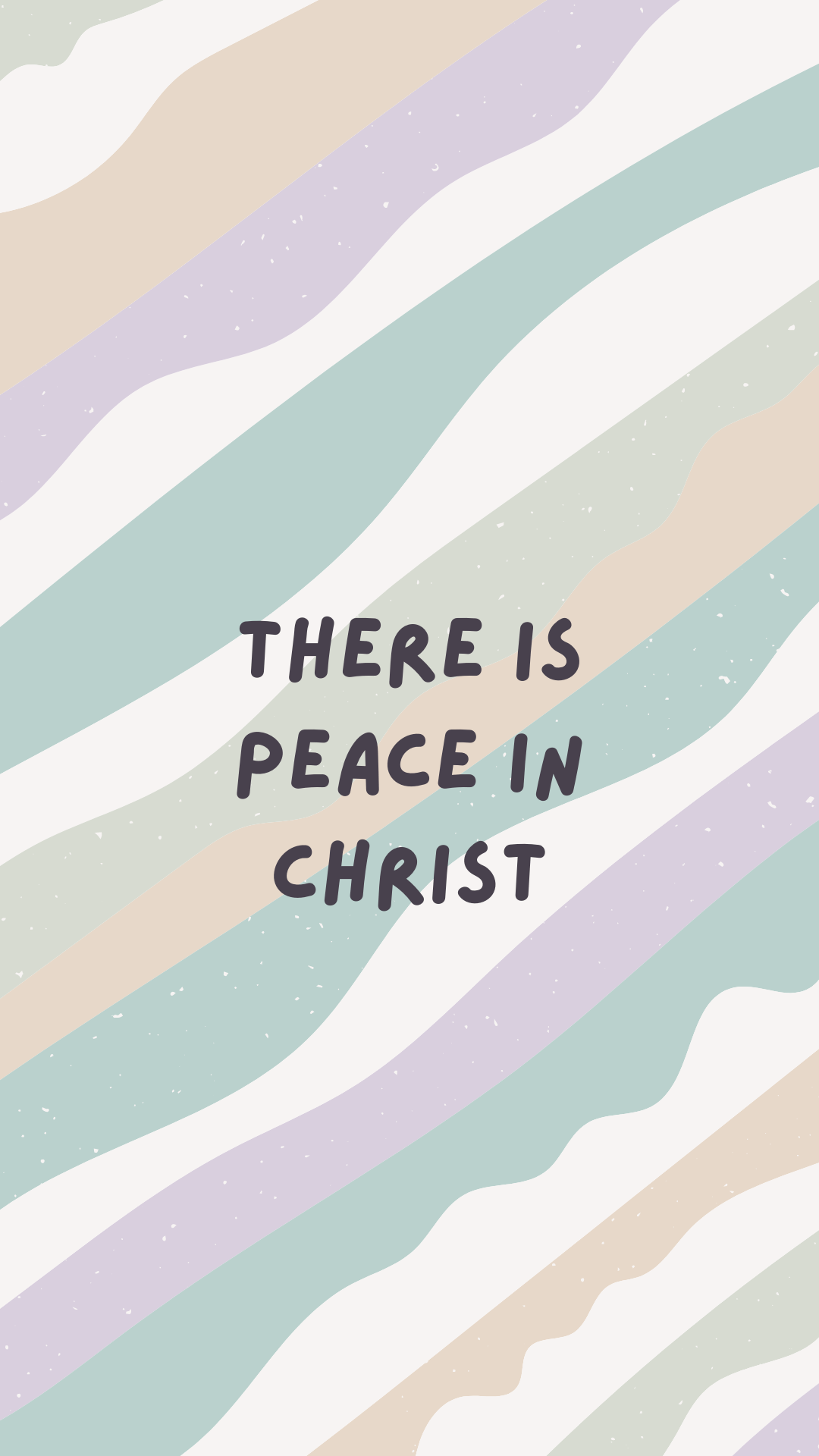 Peace In Christ Phone Wallpaper