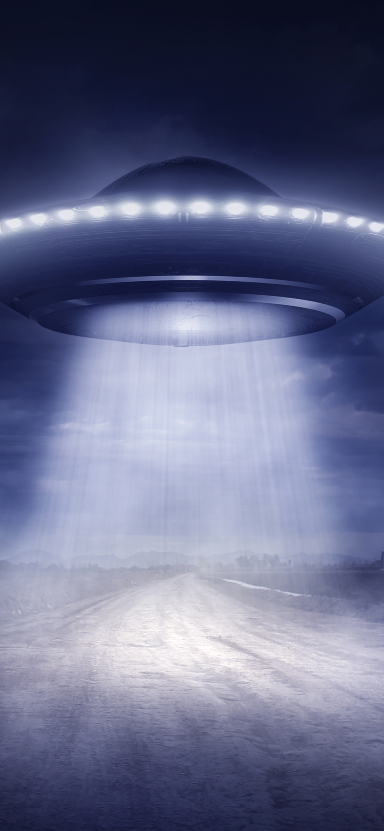 Ufo Illustration iPhone XS MAX HD 4k Wallpaper, Image, Background, Photo and Picture