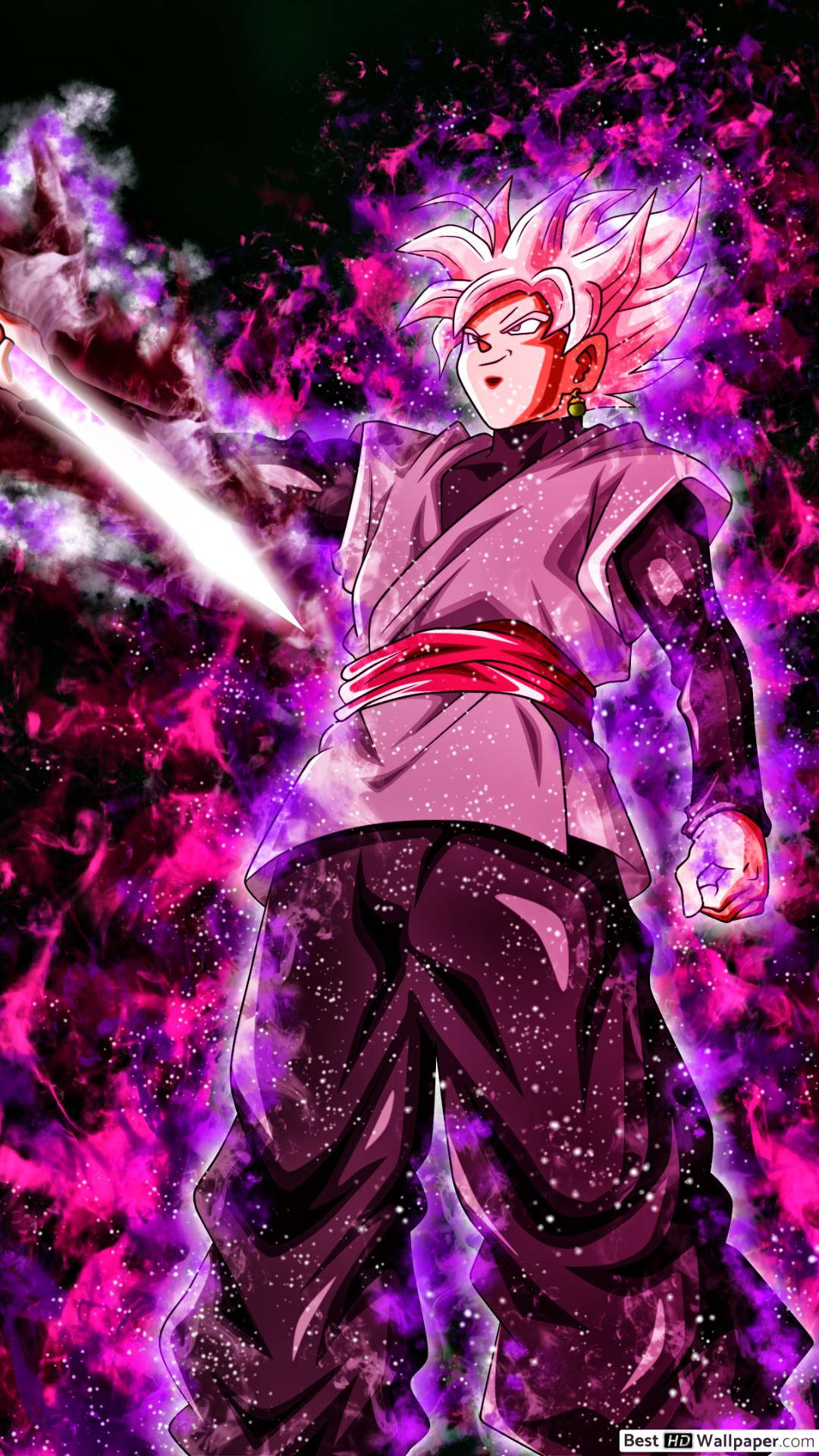 Victorious Goku Black iPhone Wallpaper