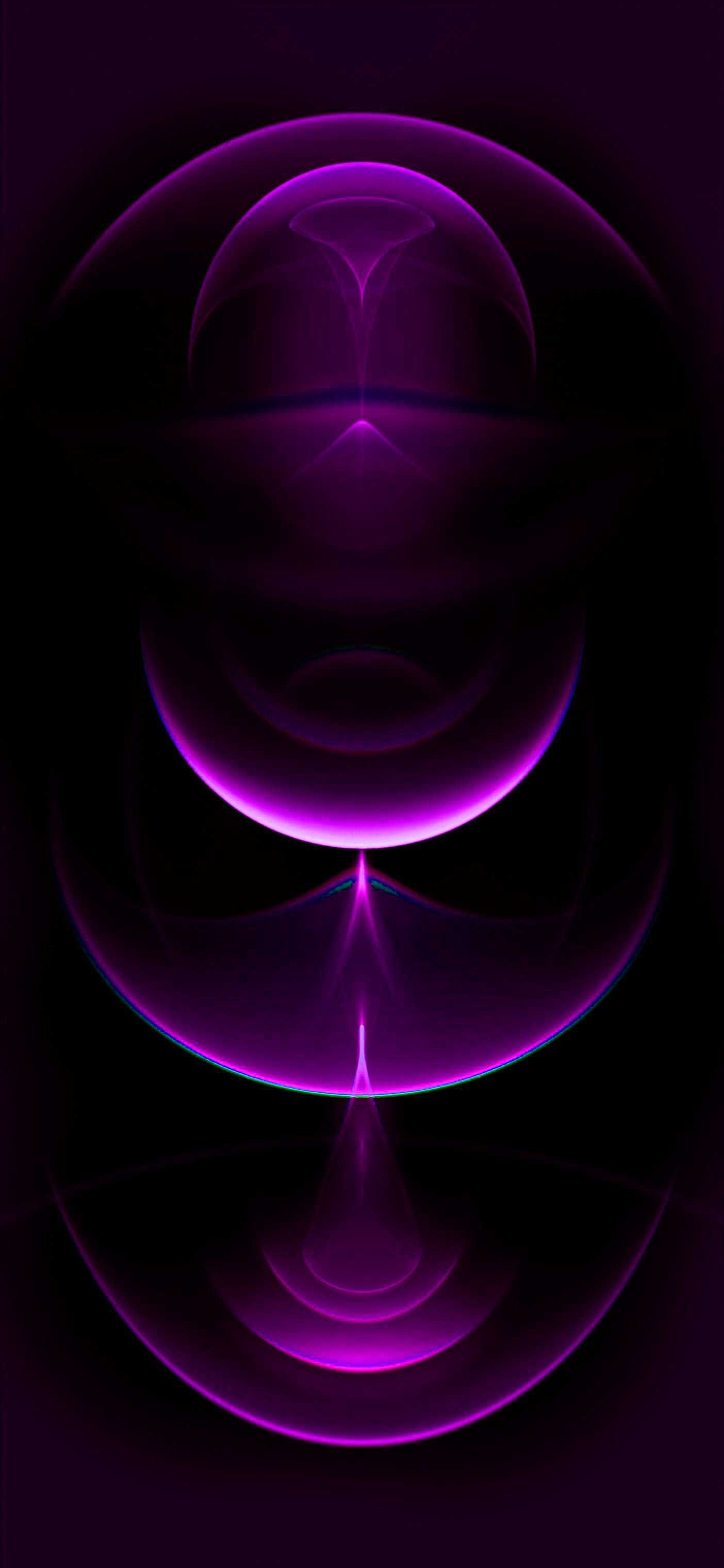 iPhone 12 Mini Purple Wallpaper Download