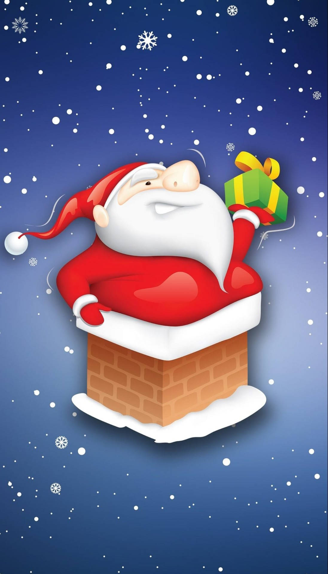 Download Santa Claus Winter iPhone Wallpaper
