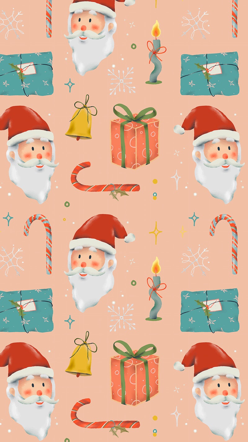 Wallpaper Phone Santa Claus Image Wallpaper