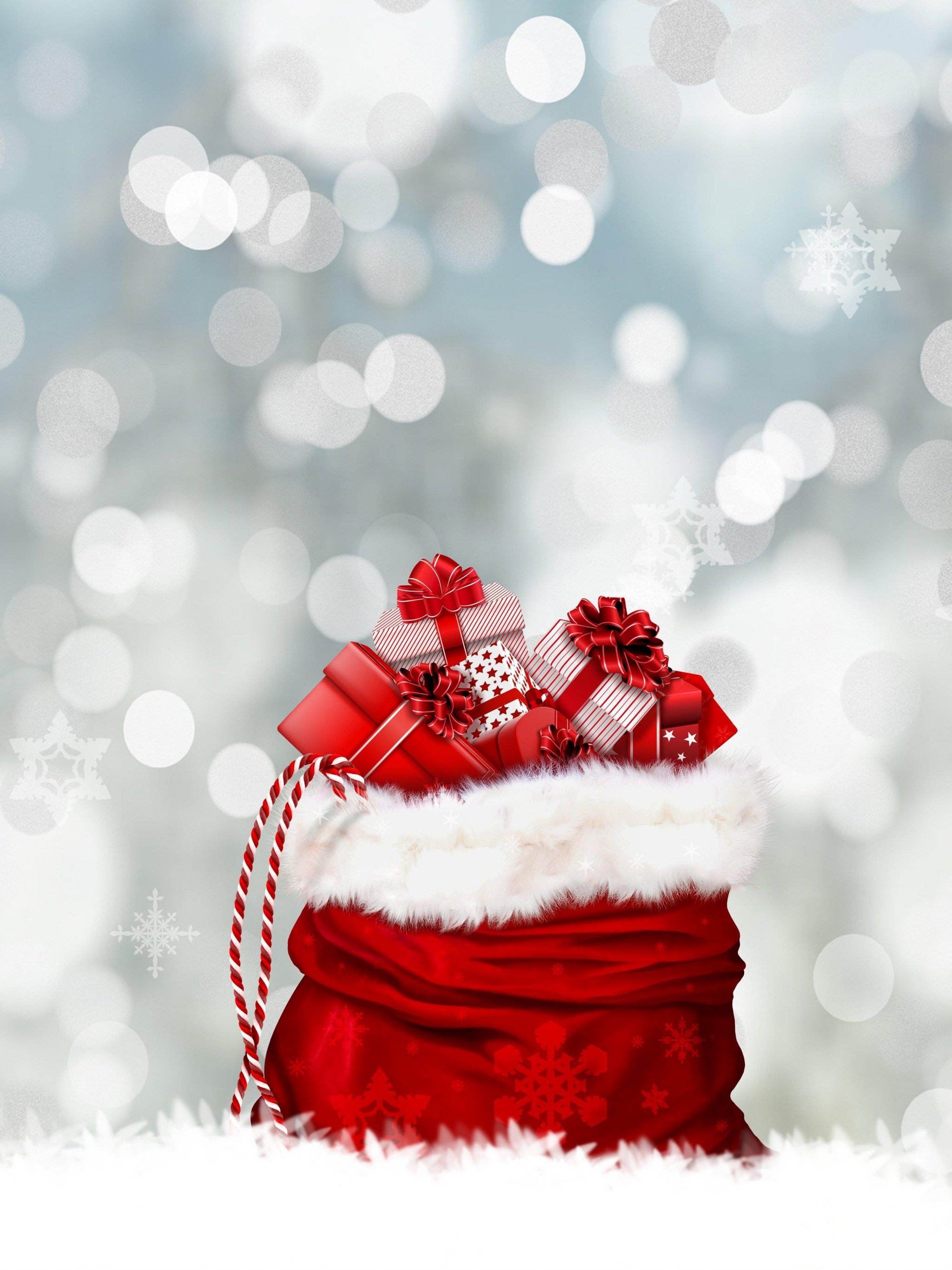 Christmas Gifts from Santa Wallpaper, Android & Desktop Background