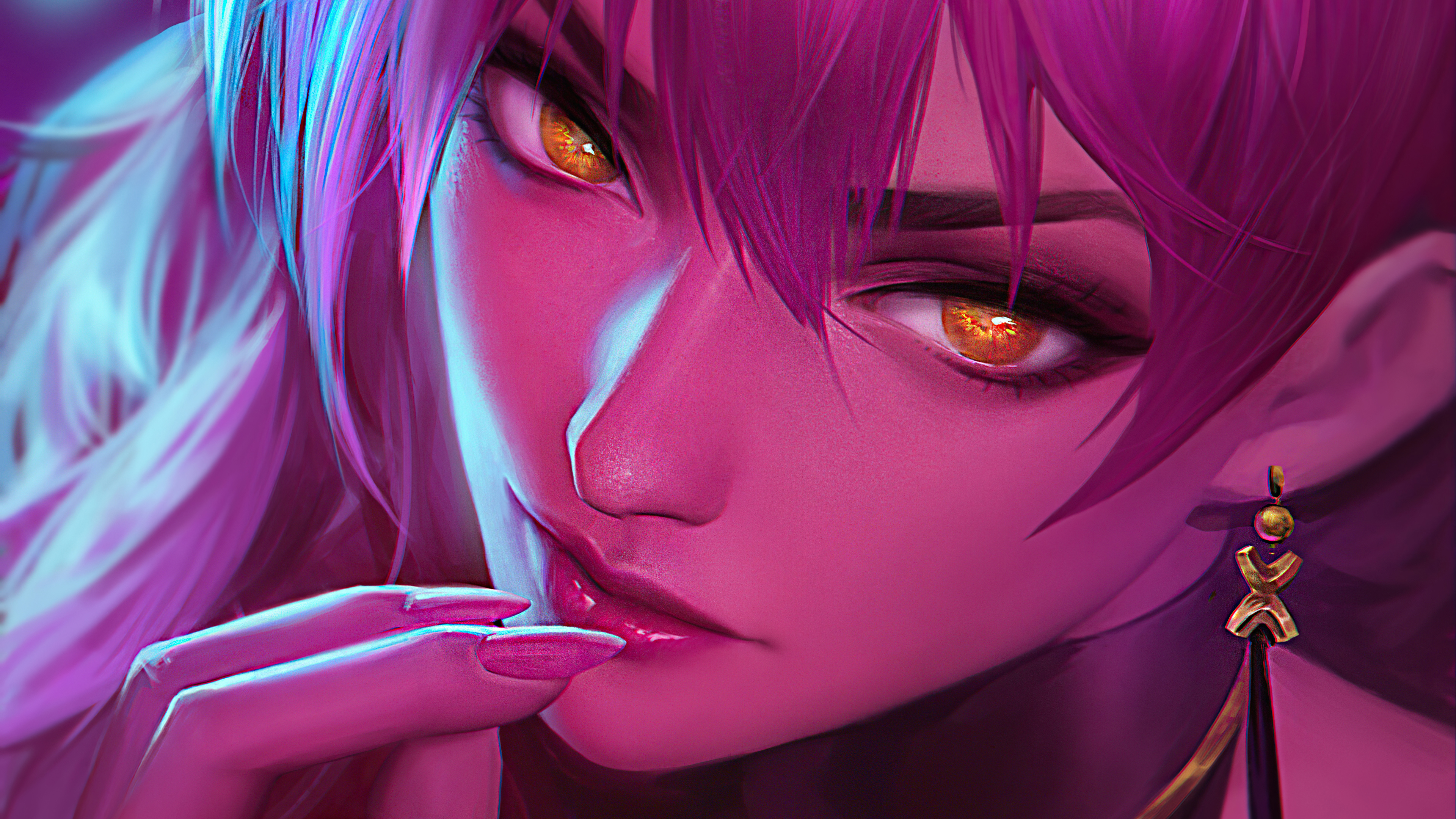 Evelynn League Of Legends Artwork 4k, HD Games, 4k Wallpaper, Image, Background, Photo and Picture