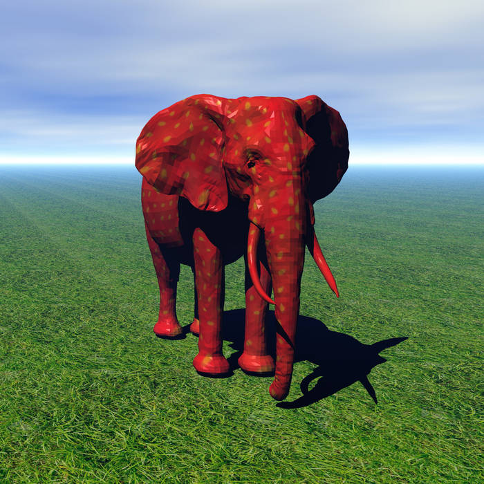 strawberry elephant wallpaper