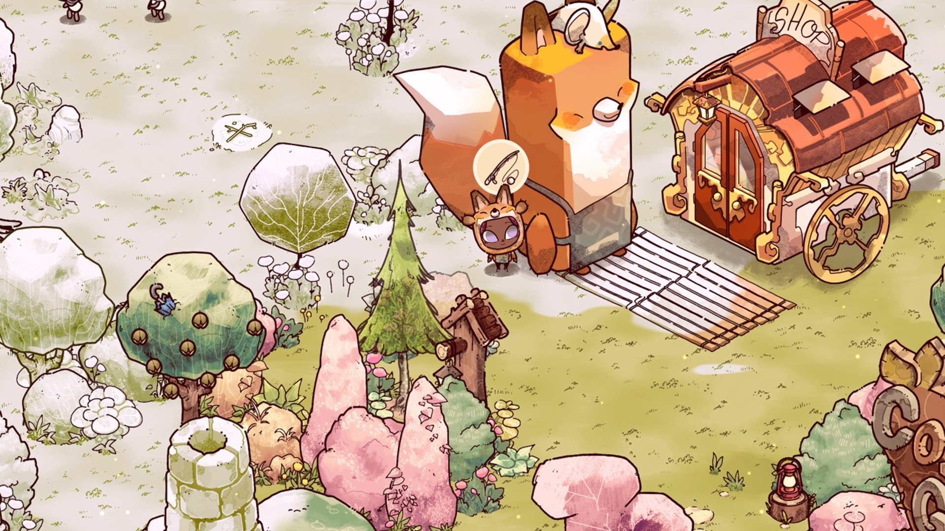 Video Game Cozy Grove HD Wallpaper