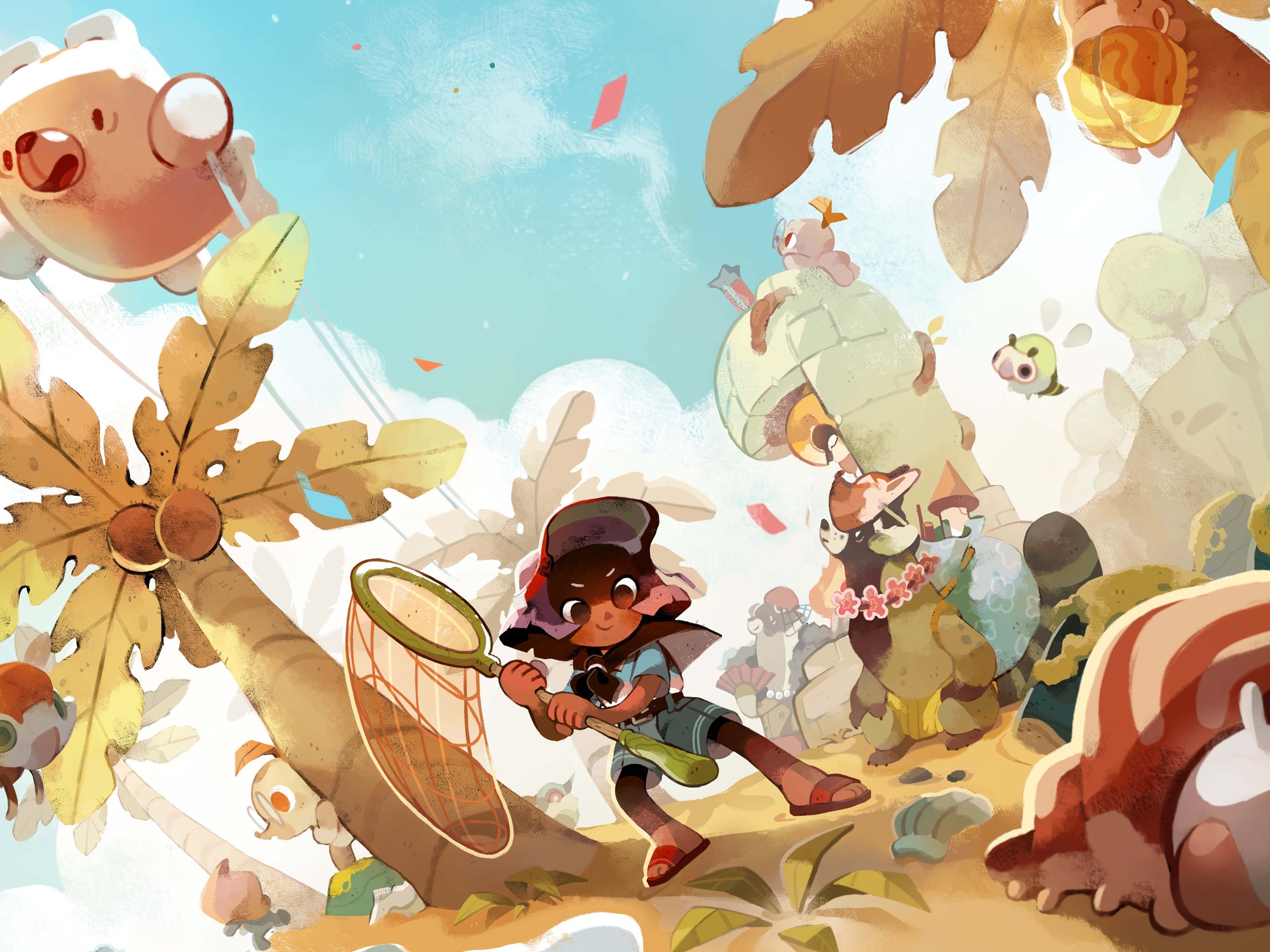 Cozy Grove' Saved Me While Stuck on a Train for 35 Hours