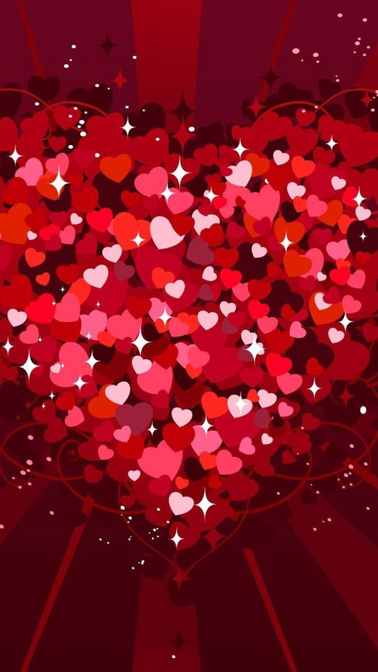 Valentine's Day iPhone Wallpaper. Valentines wallpaper, Valentines day messages, Wallpaper iphone love