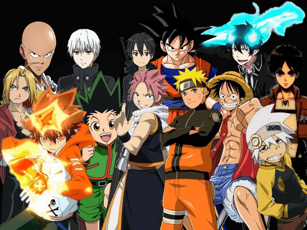 All Anime HD Cover Wallpaper
