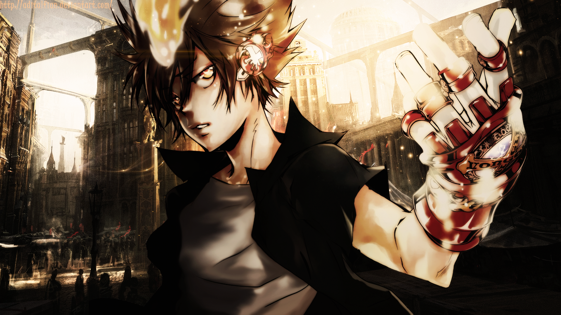 Anime Katekyō Hitman Reborn! HD Wallpaper