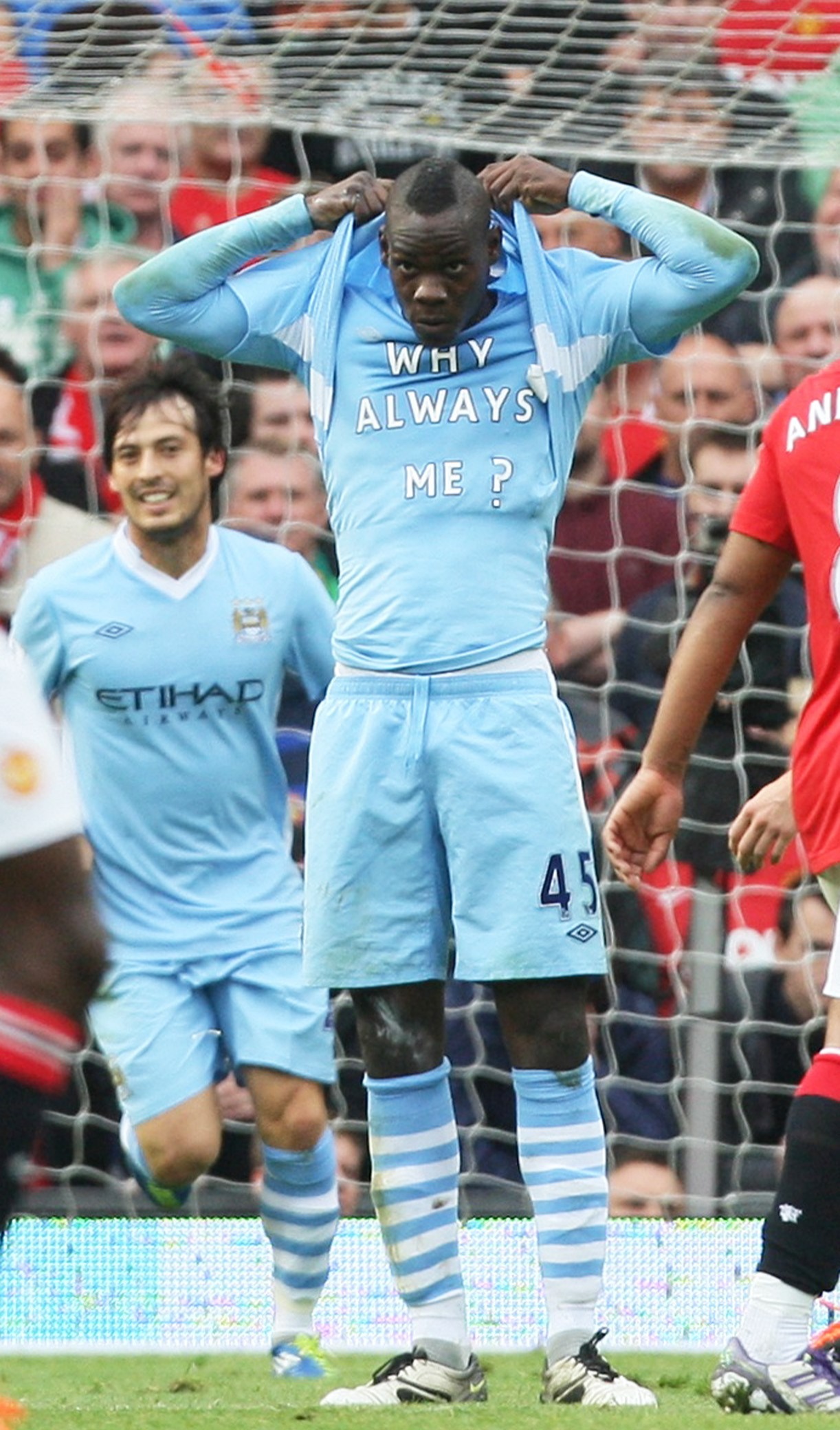 I'm not jealous of them' Balotelli insists he is just as good as Cristiano Ronaldo and Lionel Messi. The US Sun