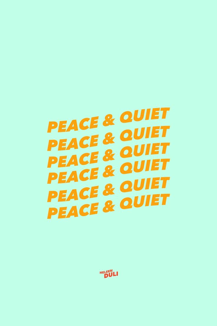 aesthetic background / wallpaper with peace & quiet short quote for your iPhone with pastel & ora. Short inspirational quotes, Health quotes, Inspirational quotes