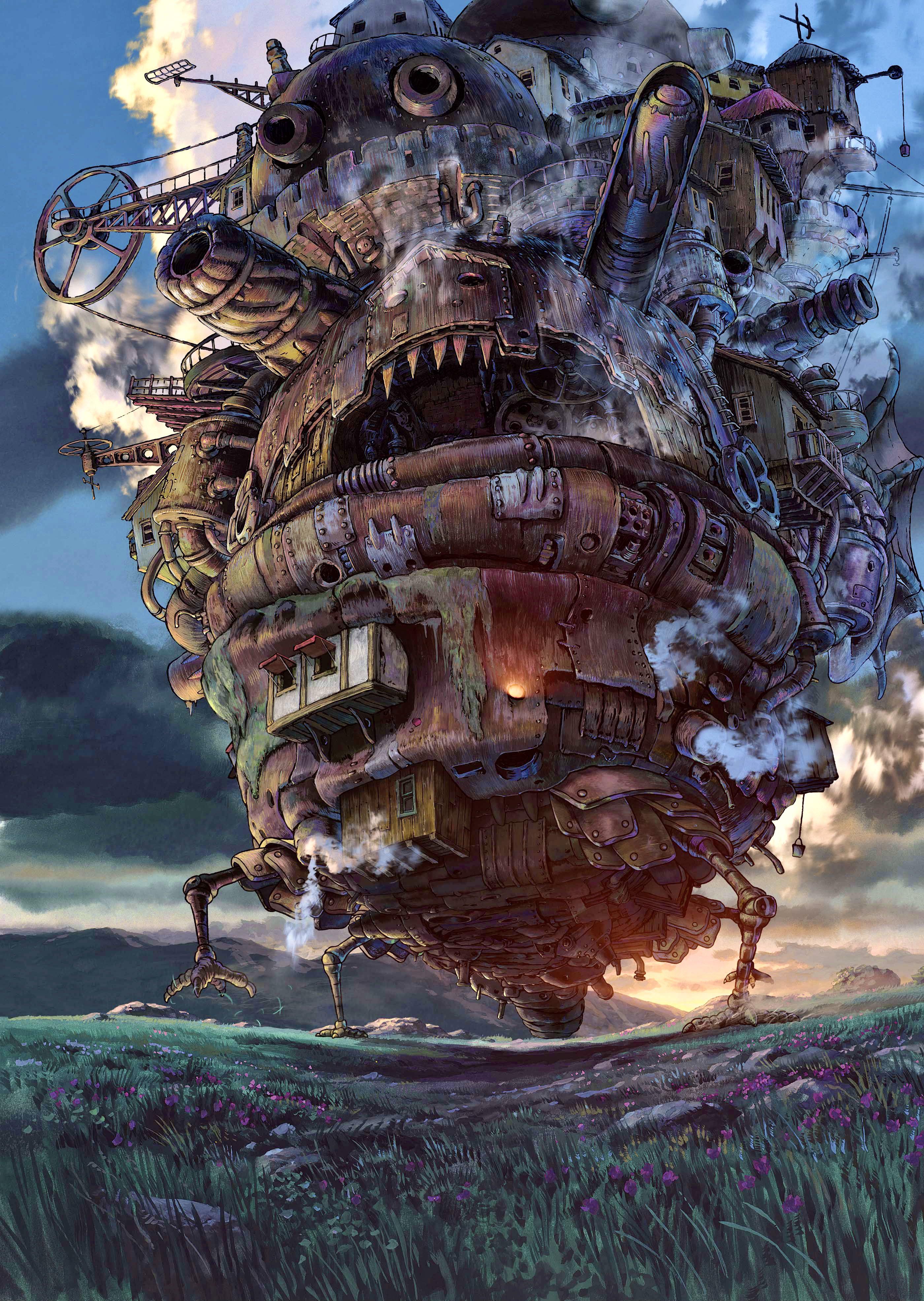 Super HD Howl's Moving Castle Wallpaper