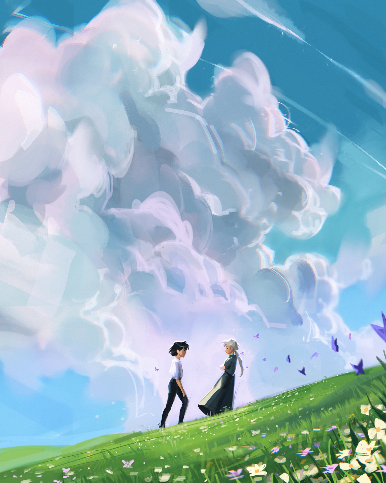 Lotusbubble's Moving Castle study