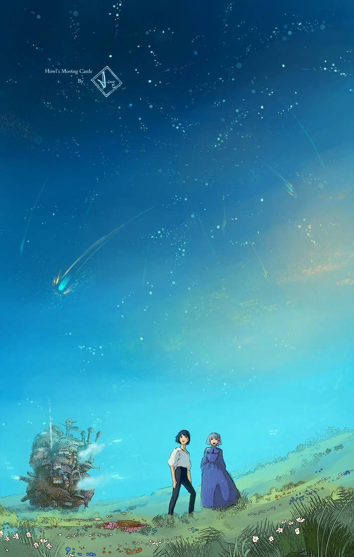STUDIO GHIBLI. Howls moving castle, Howls moving castle art, Howl's moving castle icon