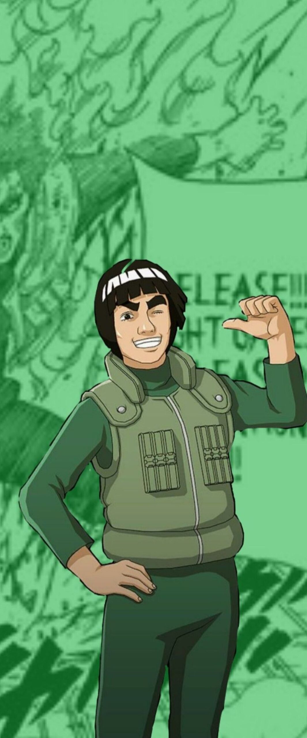 Best Might Guy iPhone Wallpaper [ 4k & HD Quality ]