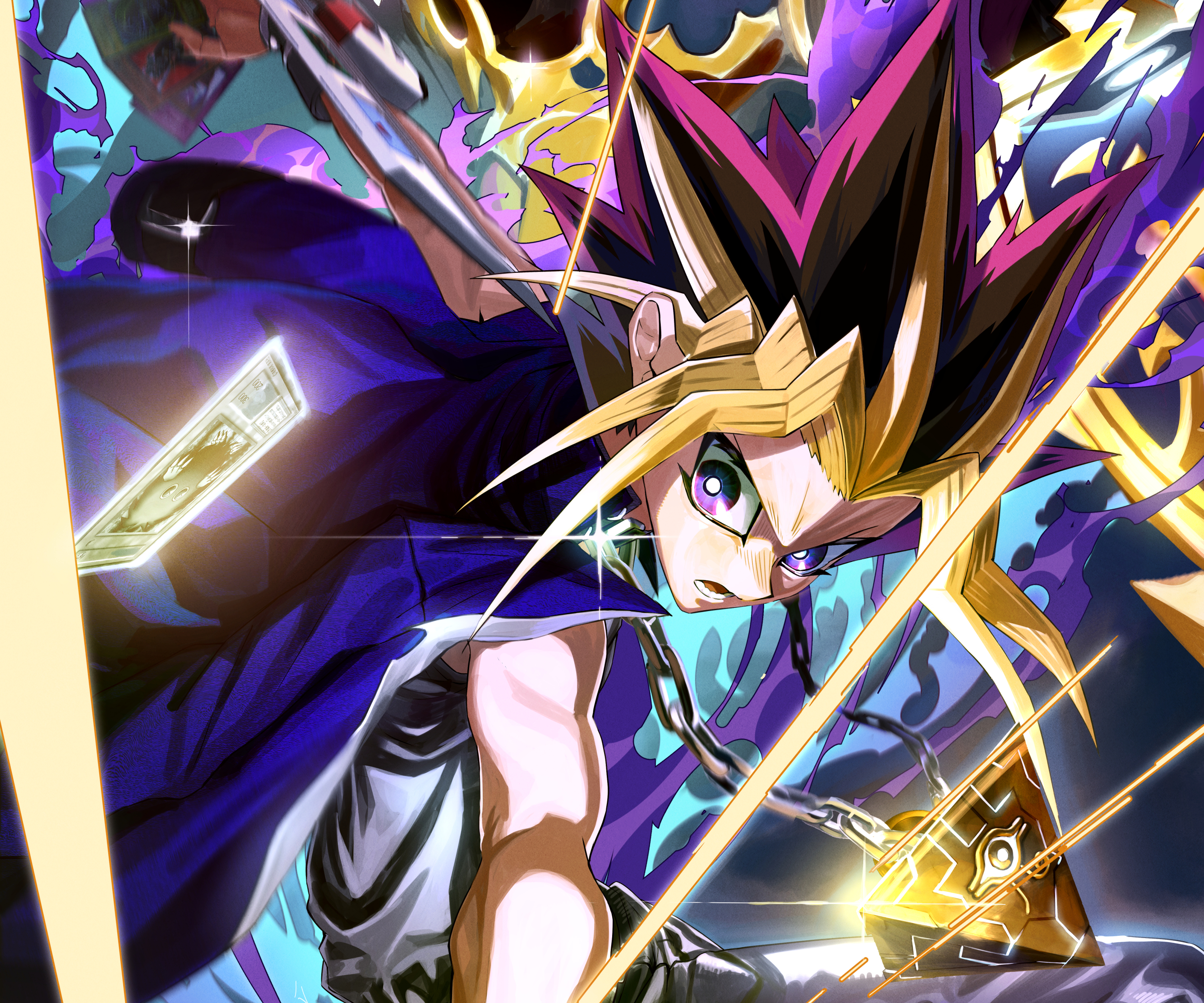Yami Yugi Anime Yu Gi Oh! HD Wallpaper